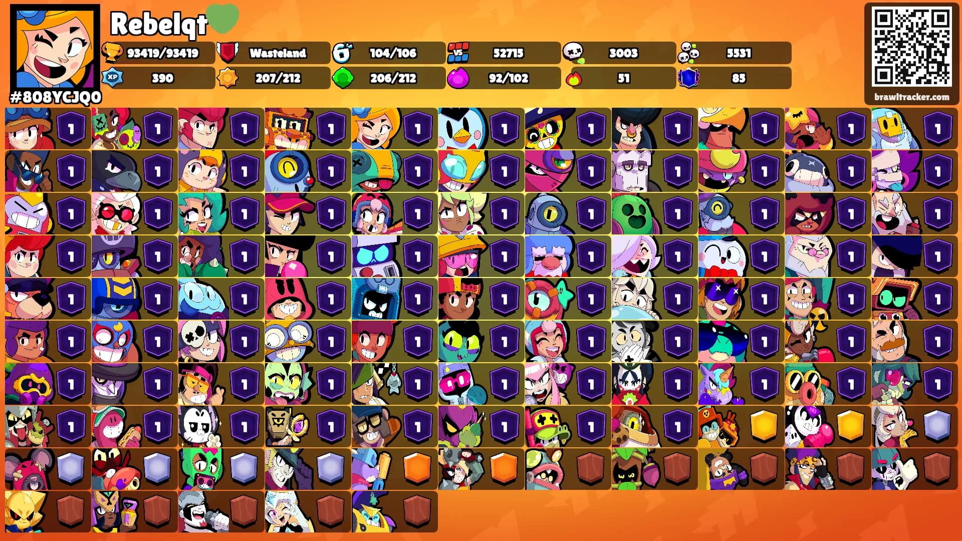 Rebelqt💚's Ranks