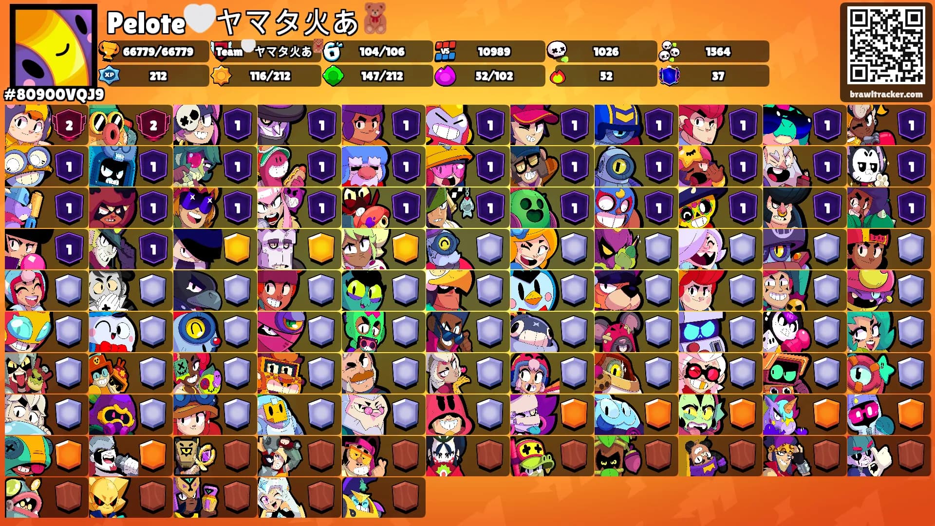 Pelote🤍ヤマタ火あ🧸's Ranks