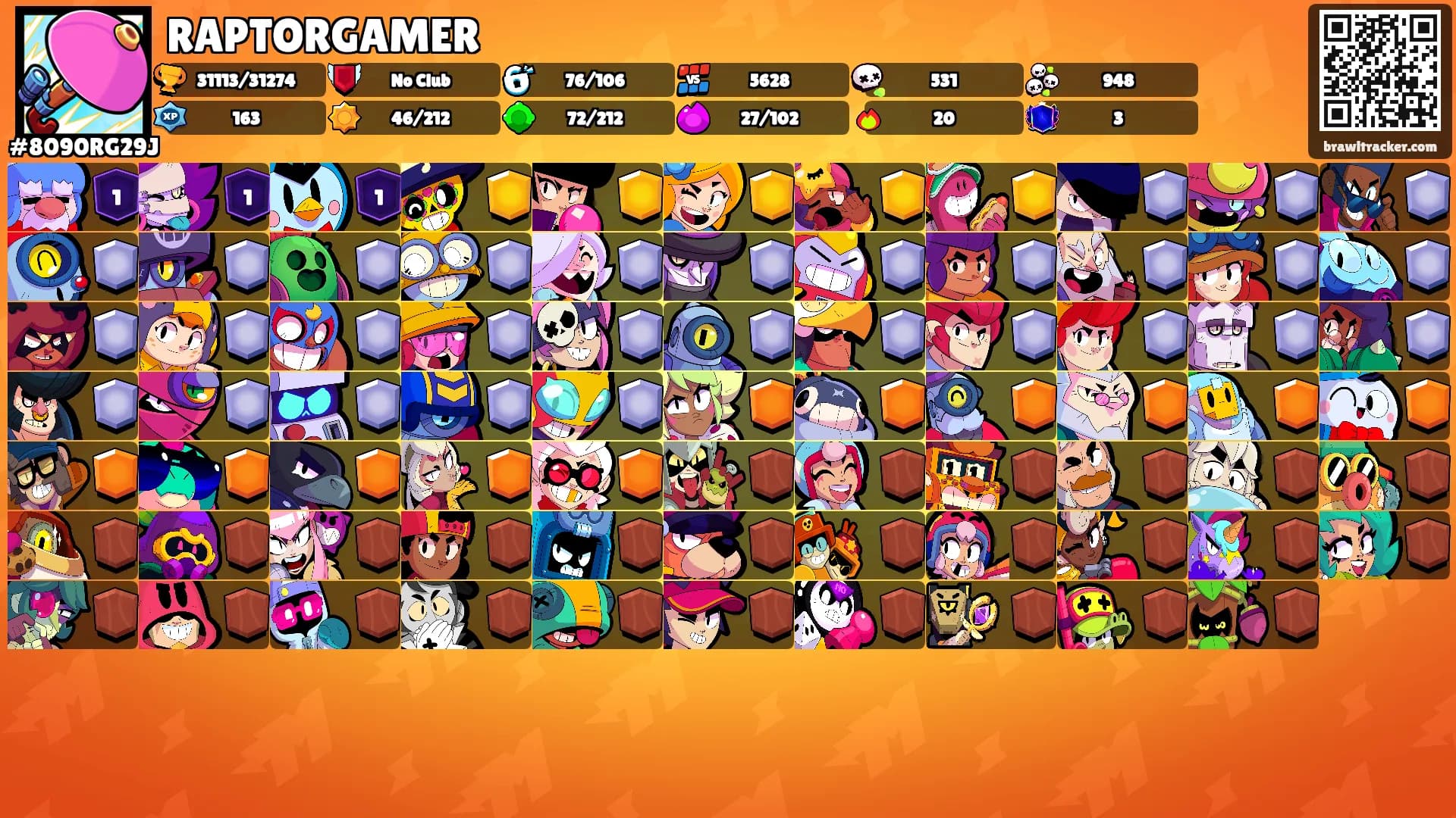 RAPTORGAMER's Ranks