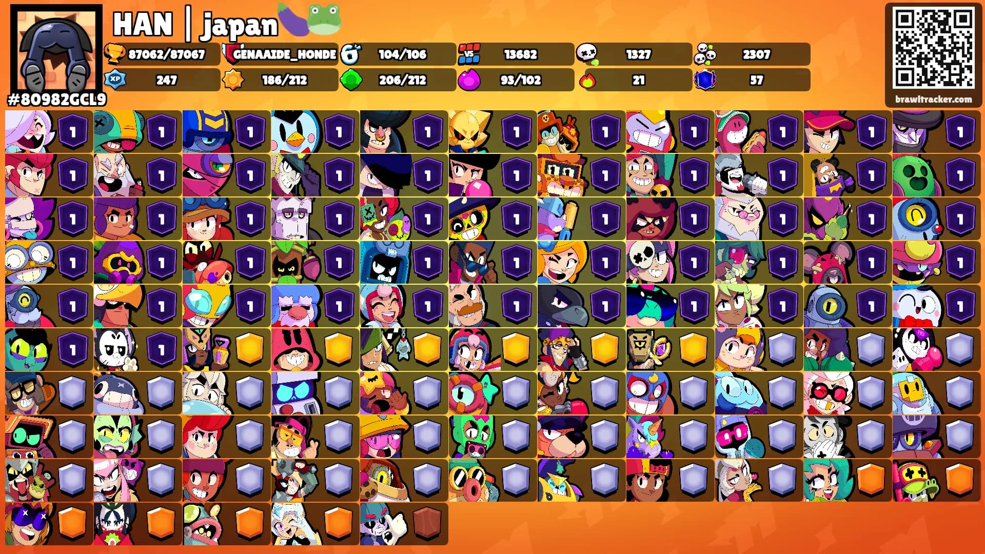 HAN | japan🍆🐸's Ranks
