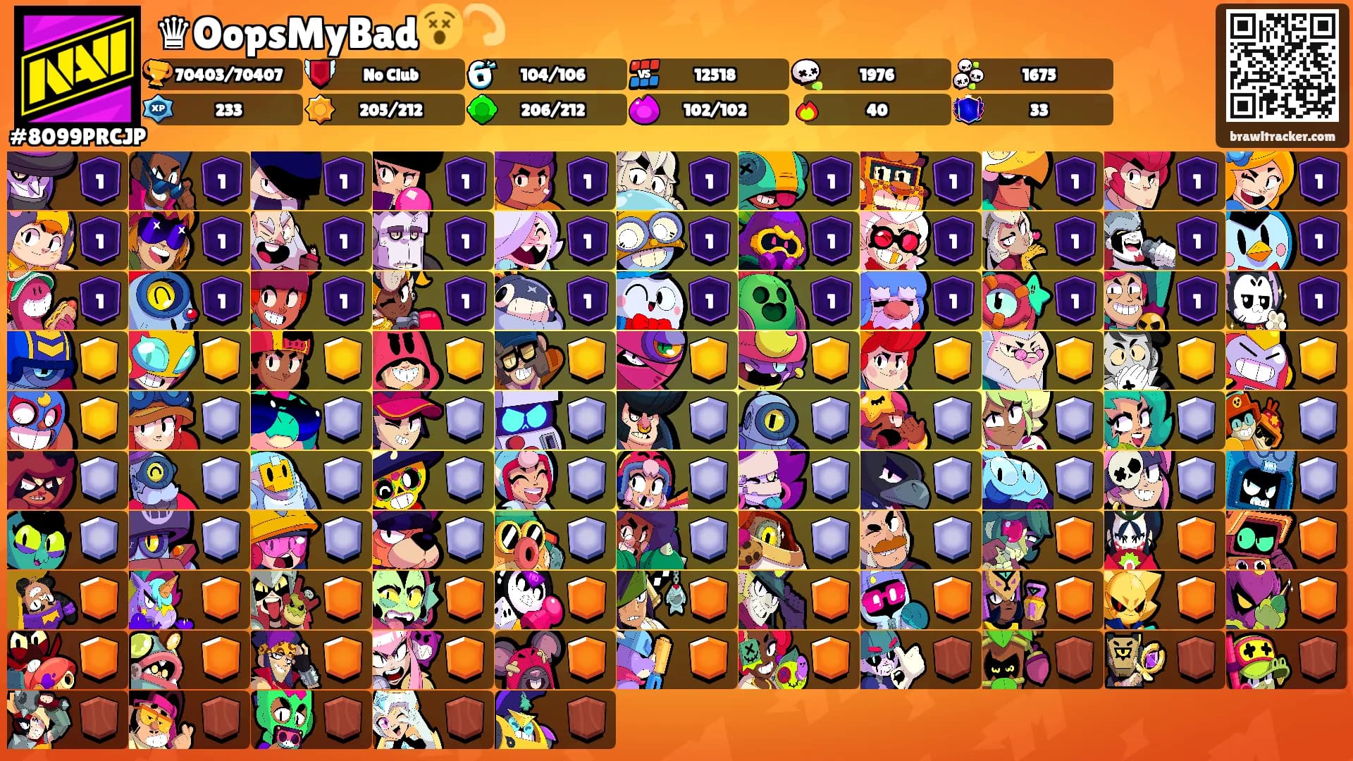 ♛OopsMyBad😵‍💫's Ranks