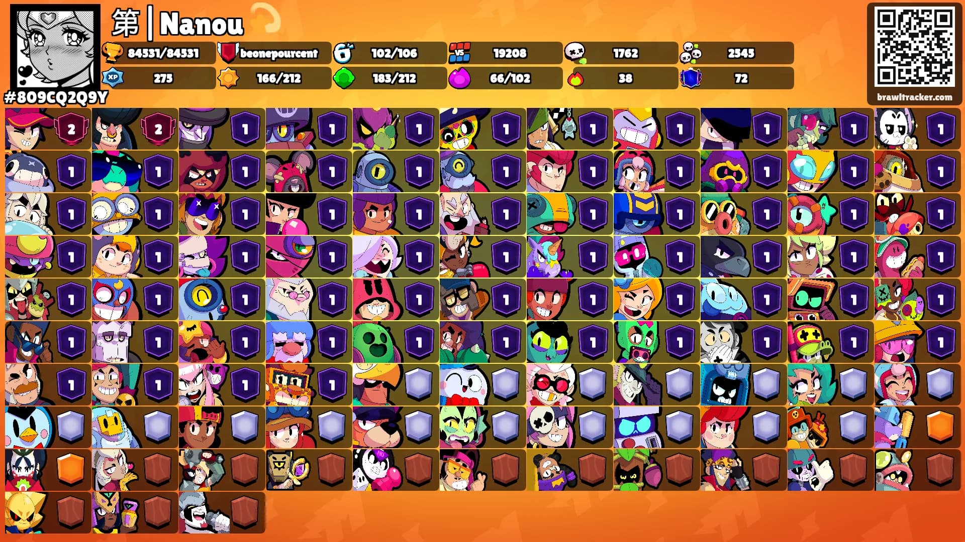 第|Nanou 💫's Ranks
