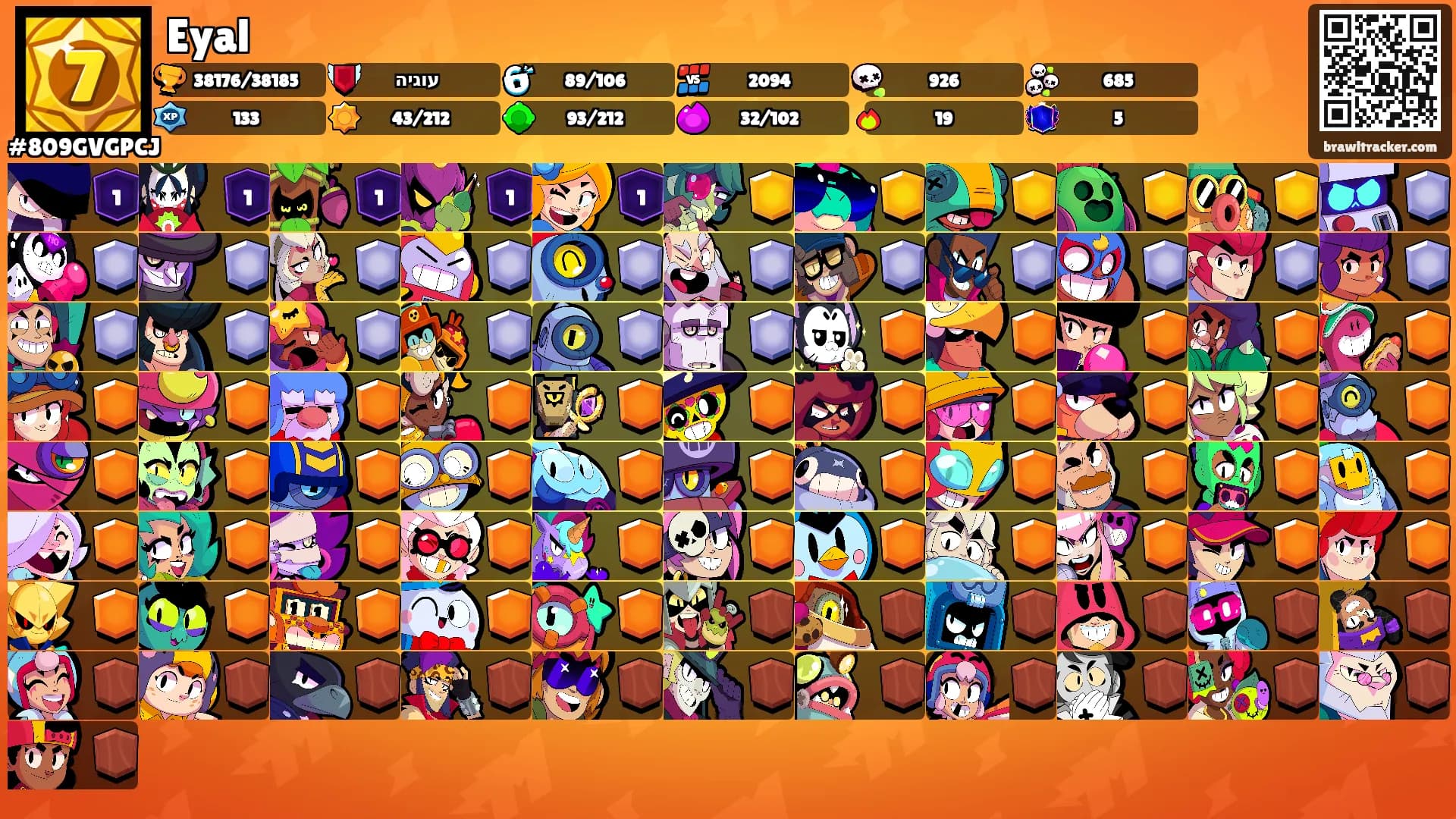 Eyal's Ranks