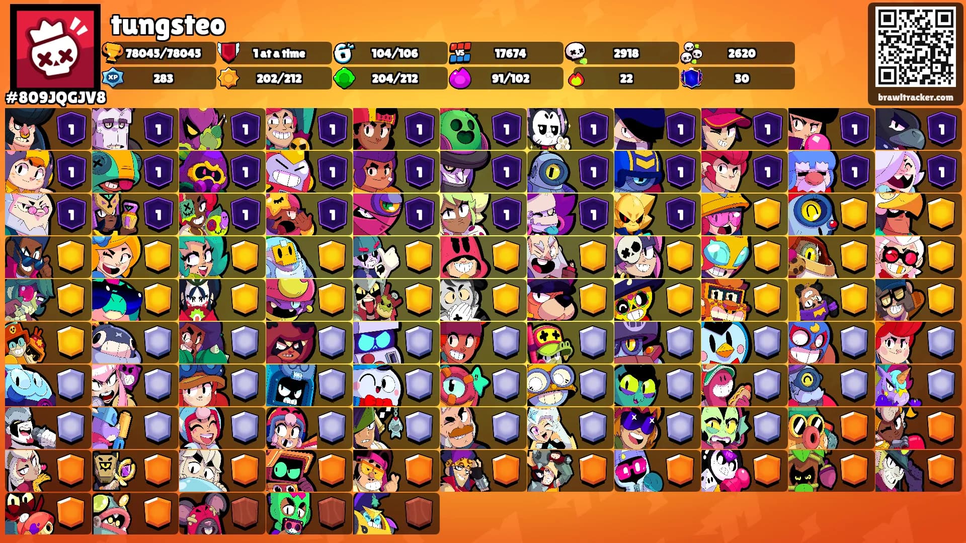 tungsteo's Ranks