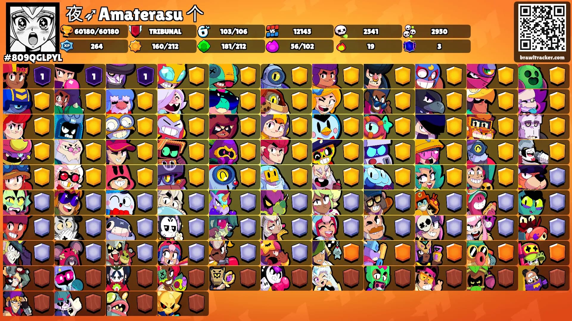 夜➶Amaterasu 个's Ranks