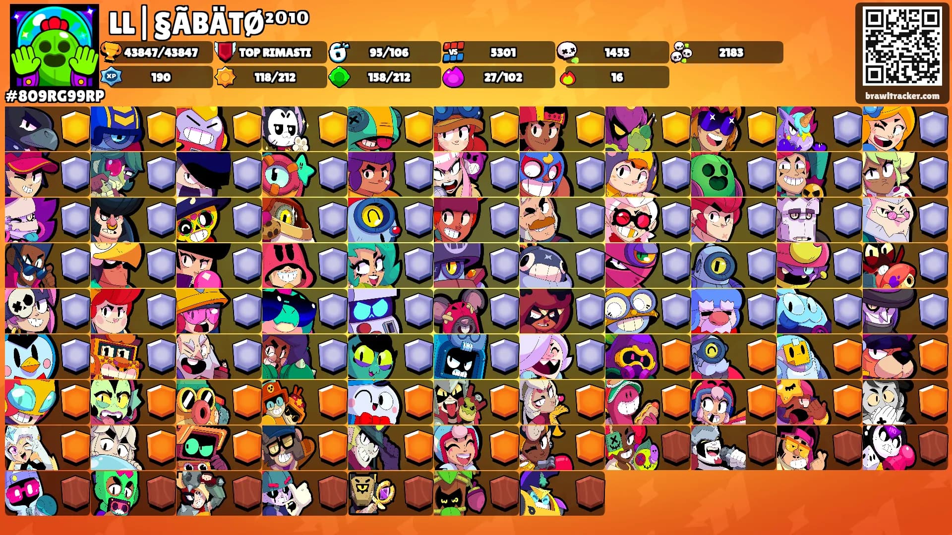 LL|§ÃBÄTØ²⁰¹⁰'s Ranks