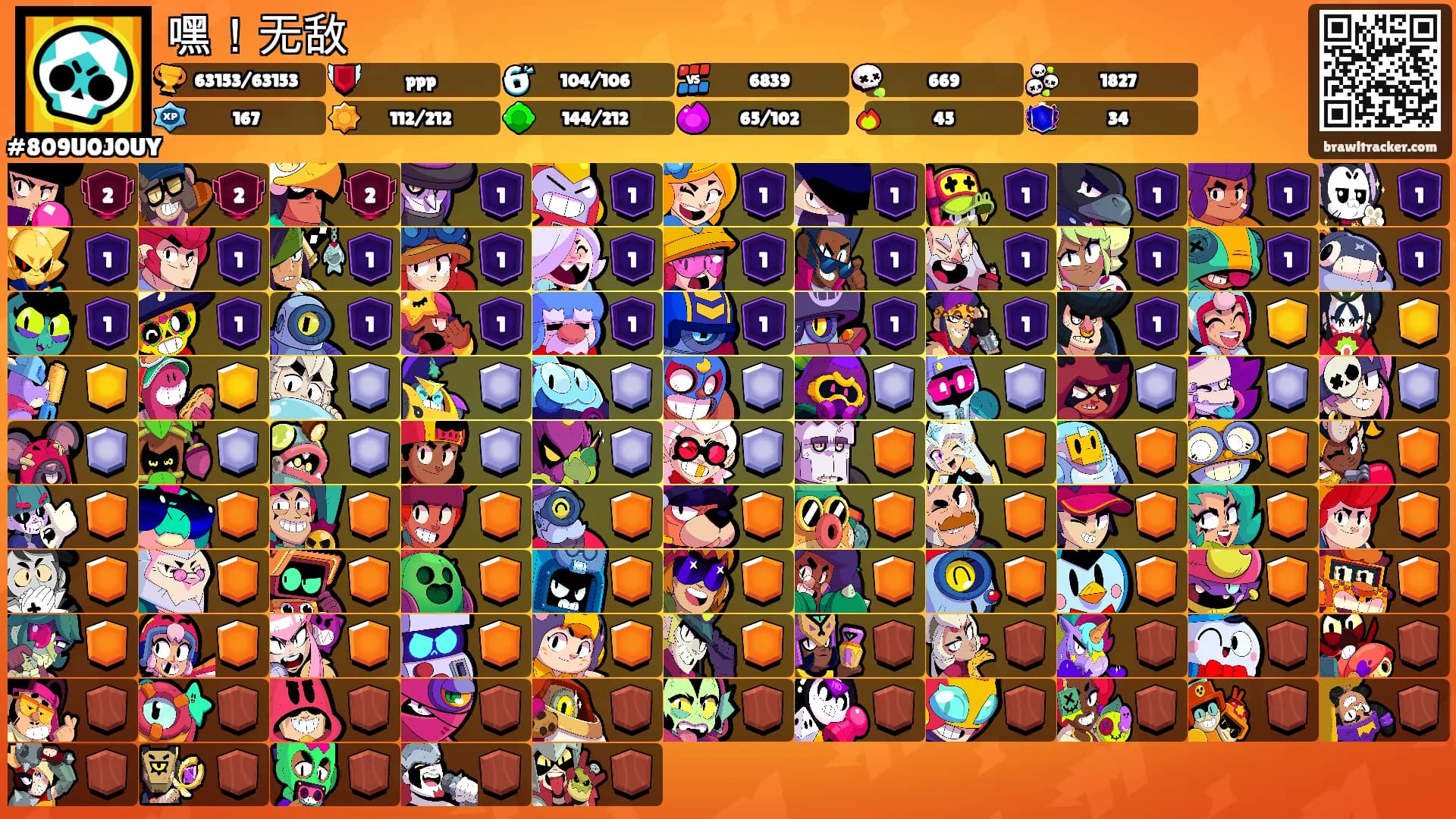 嘿！无敌's Ranks