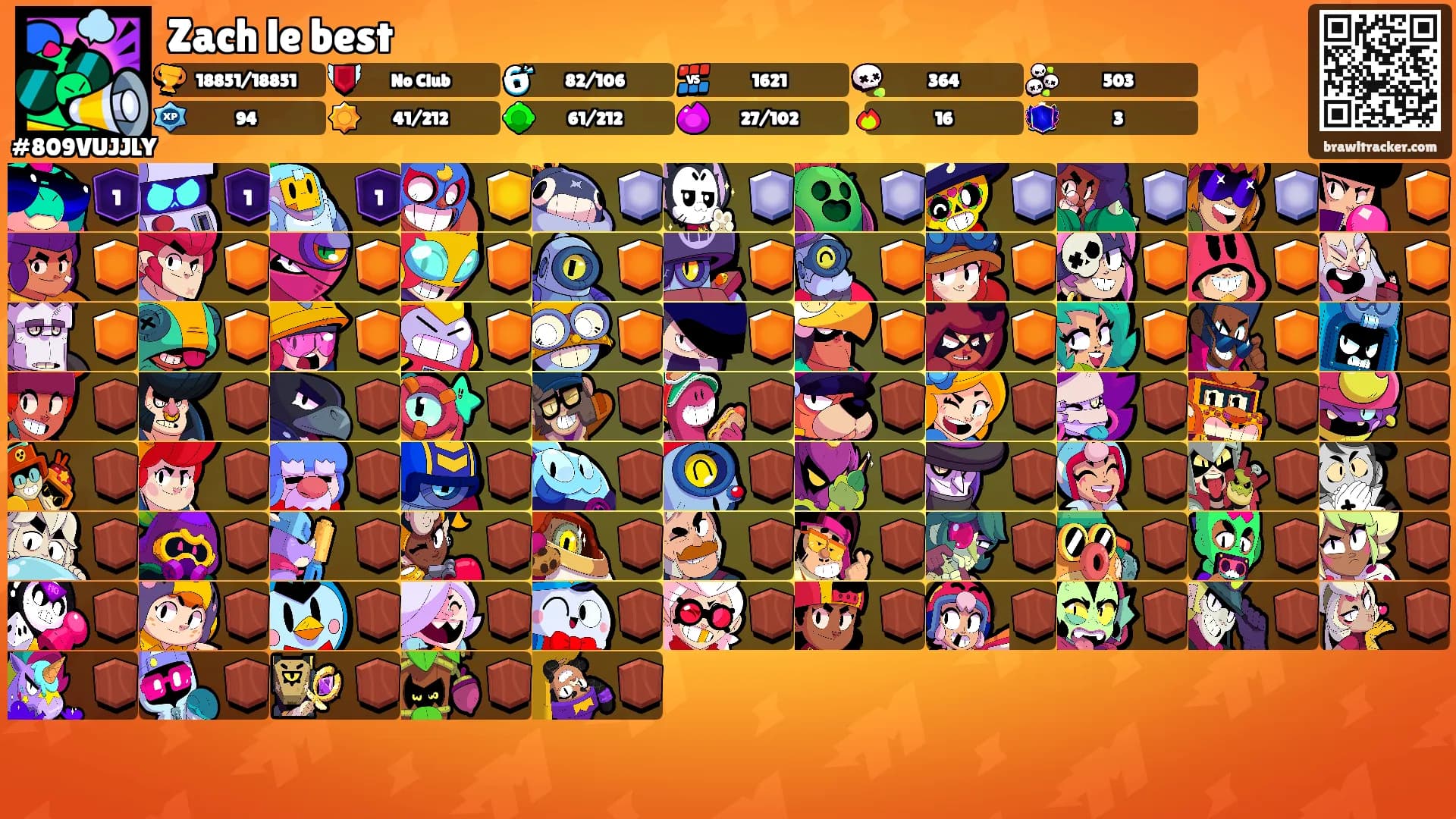 Zach le best's Ranks