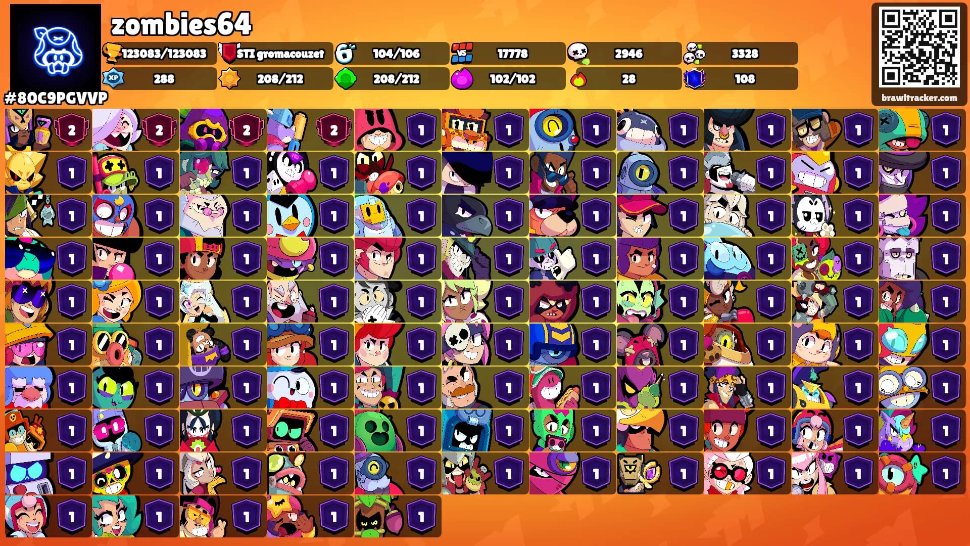 zombies64's Ranks