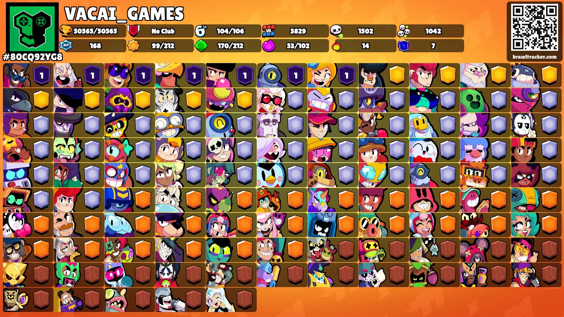 VACAI_GAMES's Ranks