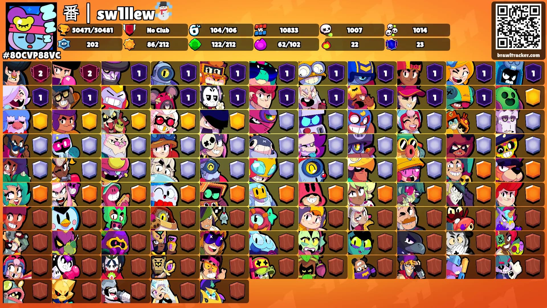 番 | sw1llew☃️'s Ranks