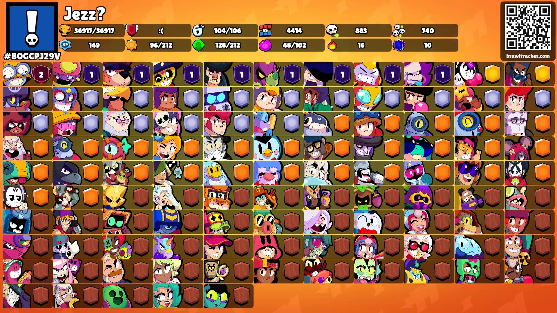Jezz?'s Ranks