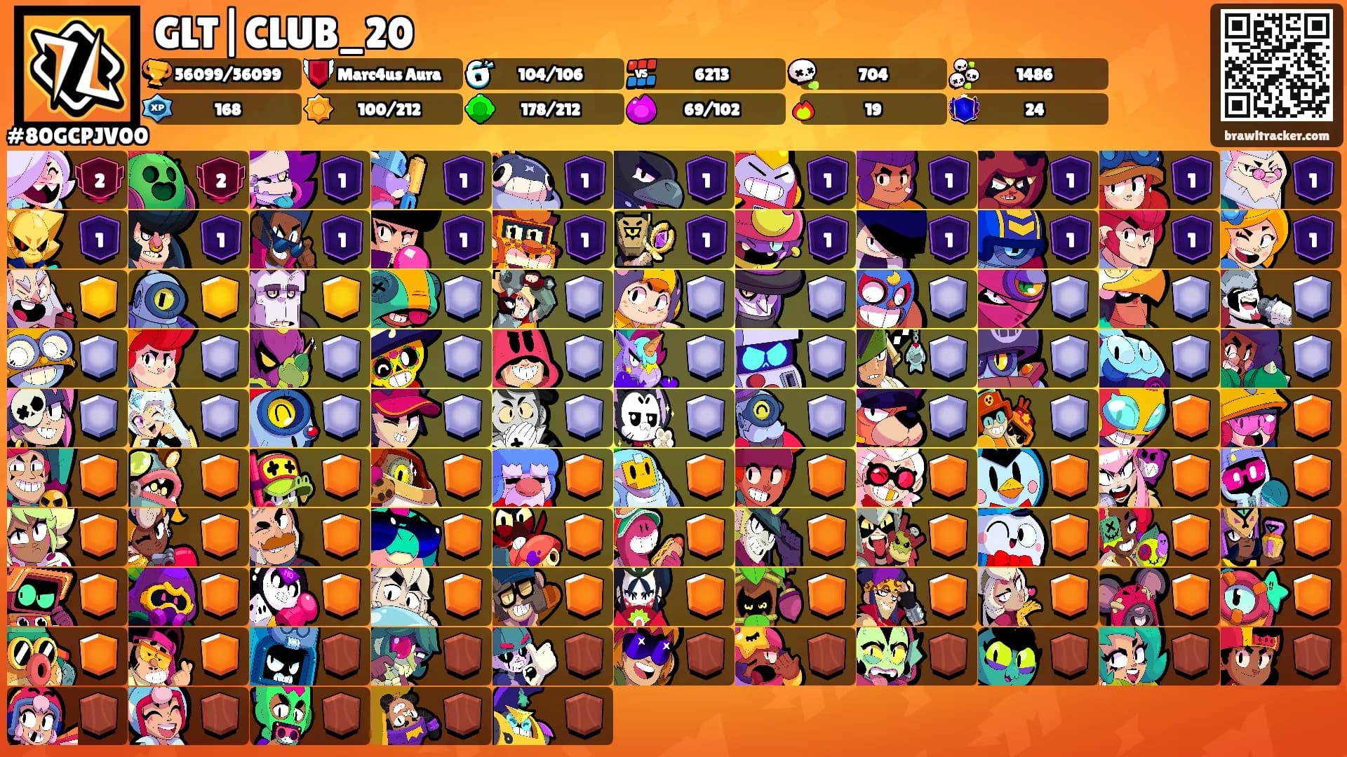 GLT|CLUB_20's Ranks