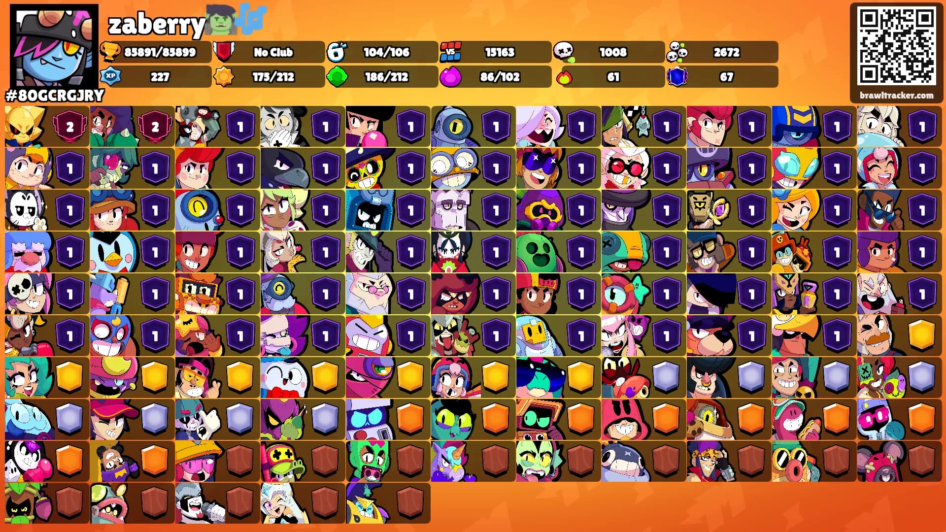 zaberry🧌🎶's Ranks