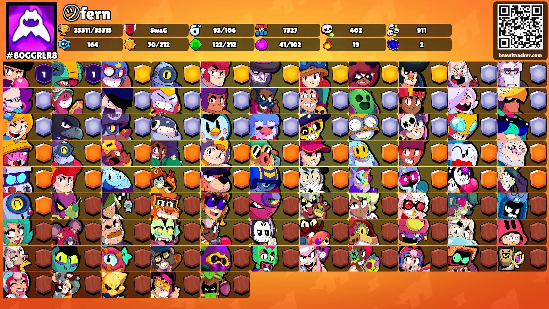 ㋡fern's Ranks
