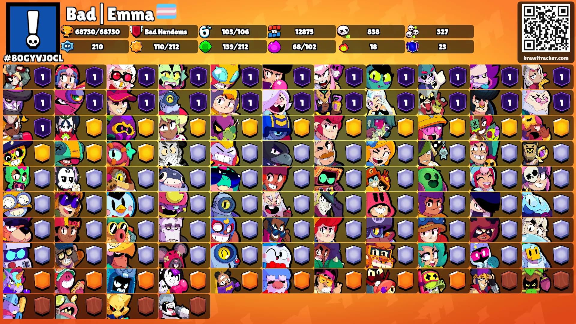 Bad|Emma 🏳️‍⚧️'s Ranks