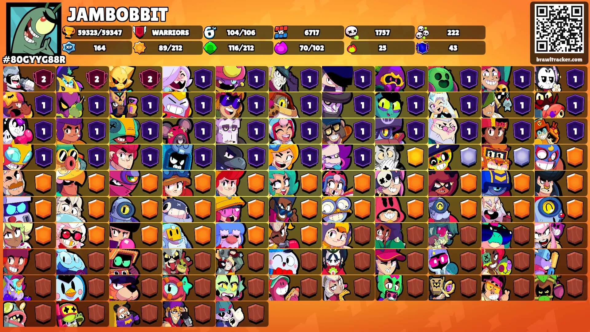 JAMBOBBIT's Ranks