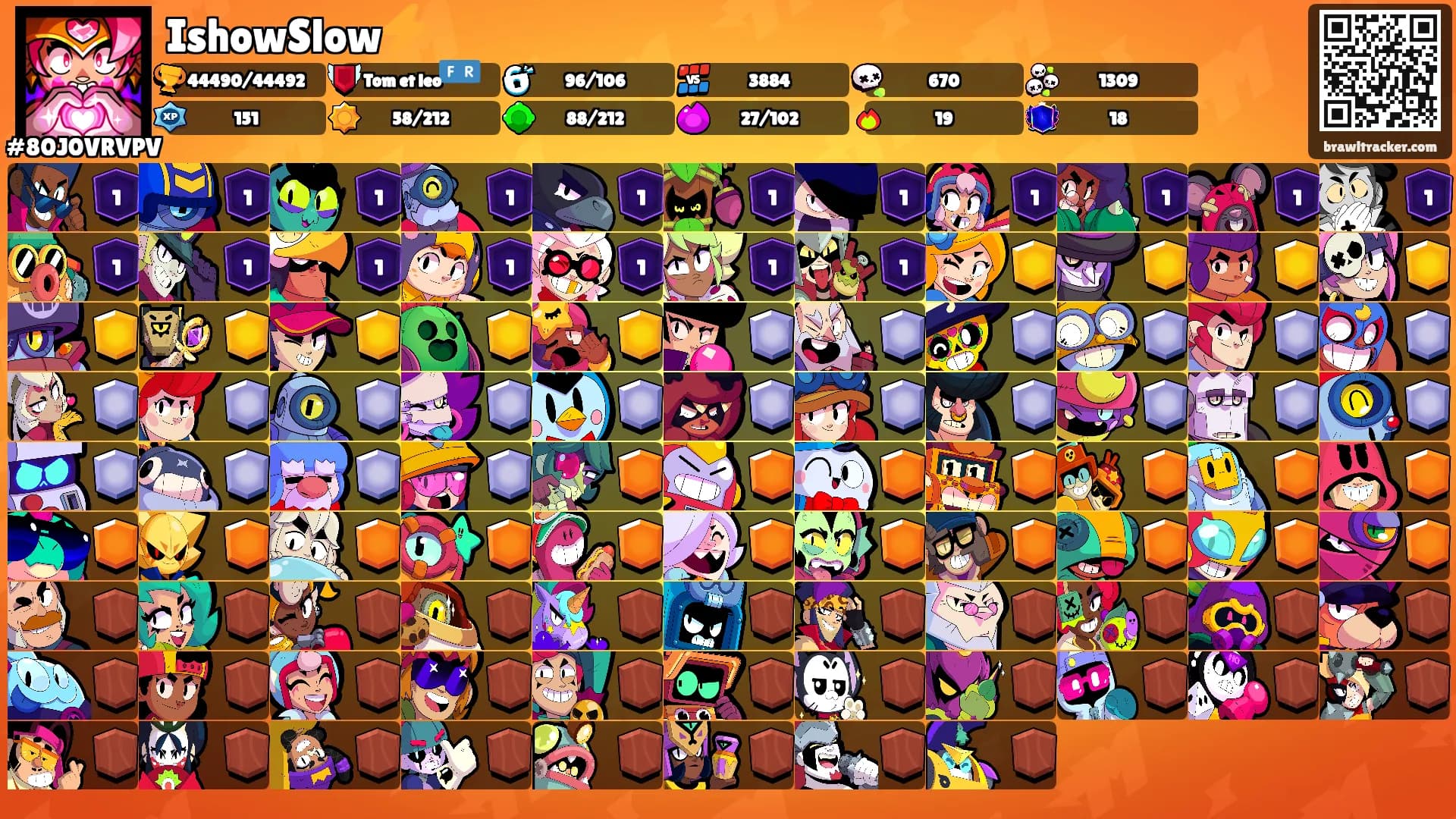 IshowSlow⚡️'s Ranks