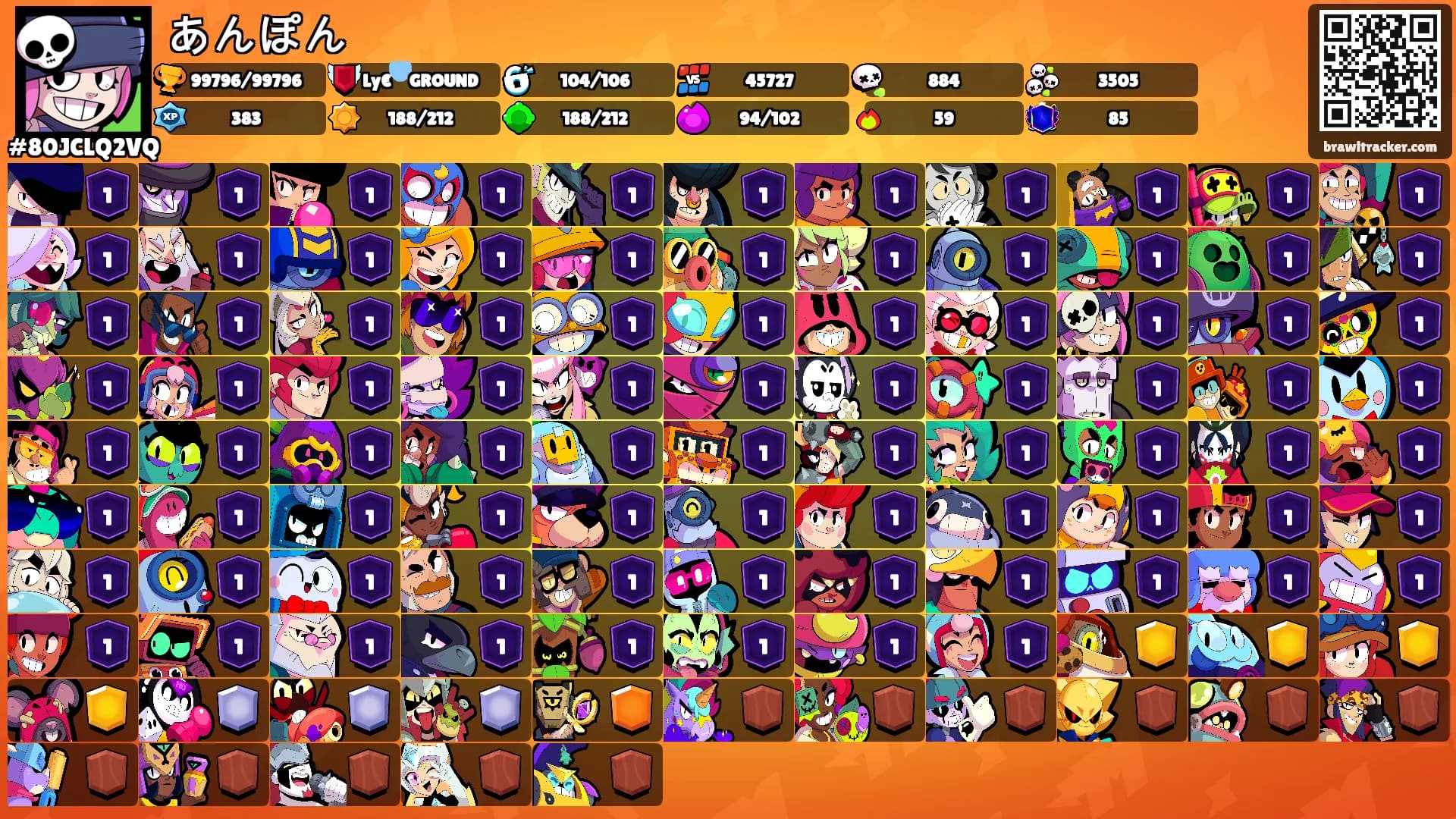あんぽん's Ranks