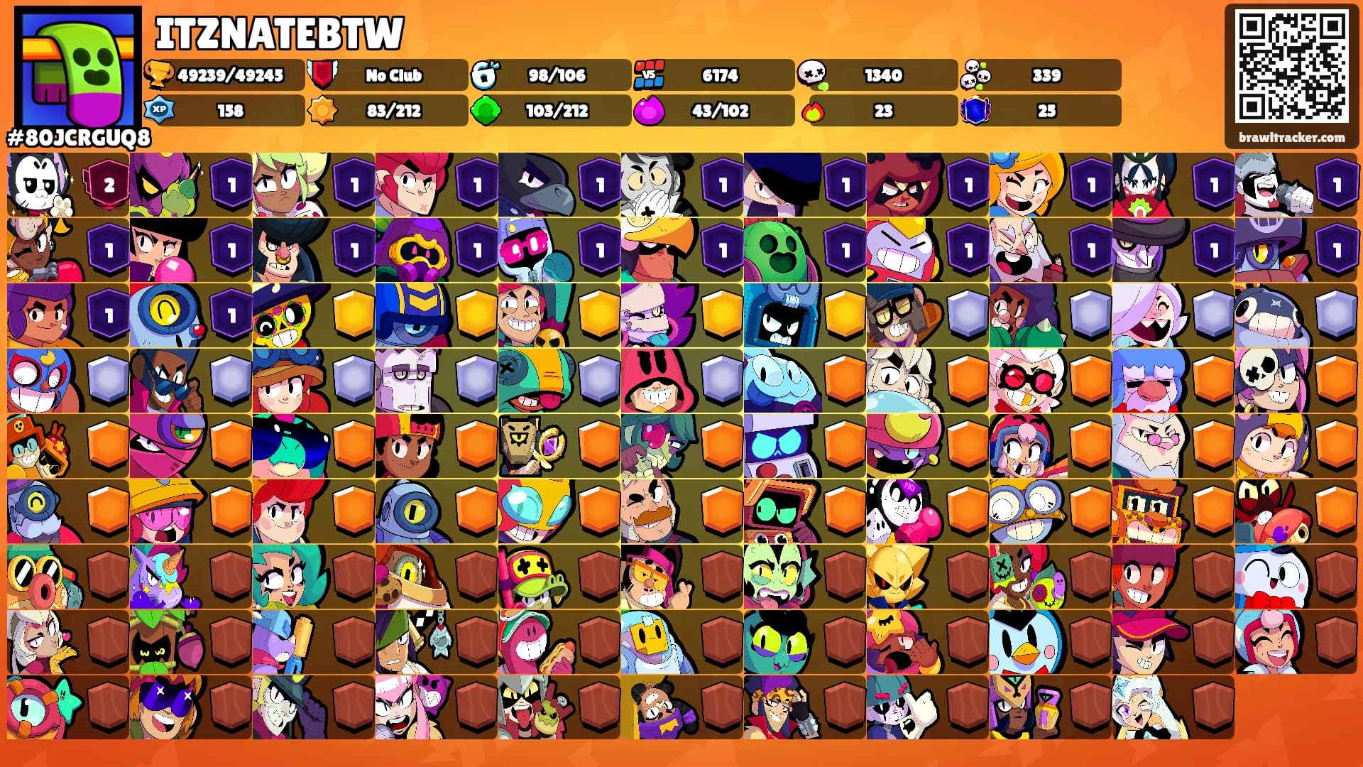 ITZNATEBTW's Ranks