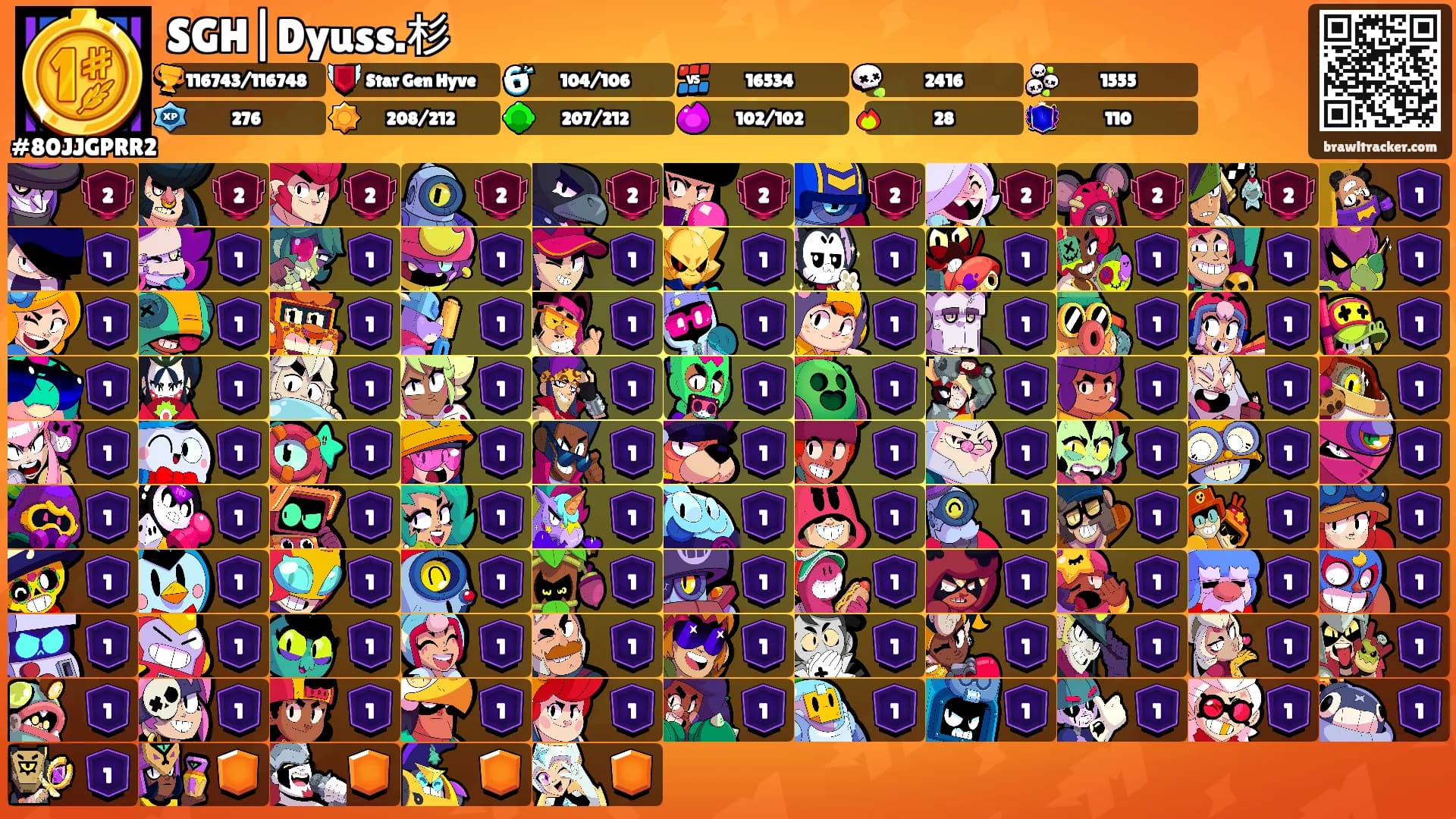 SGH|Dyuss.杉's Ranks