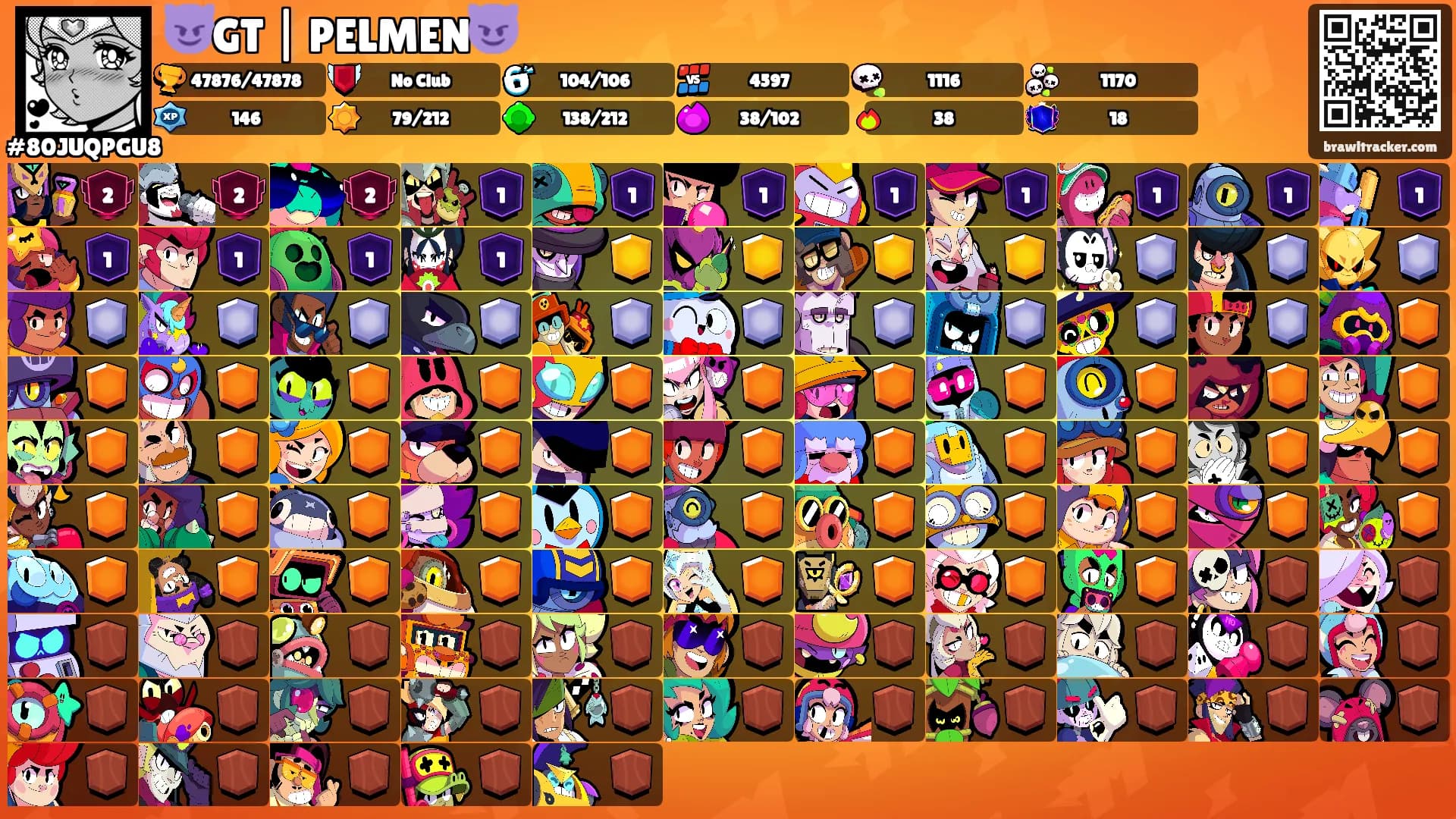 😈GT | PELMEN😈's Ranks