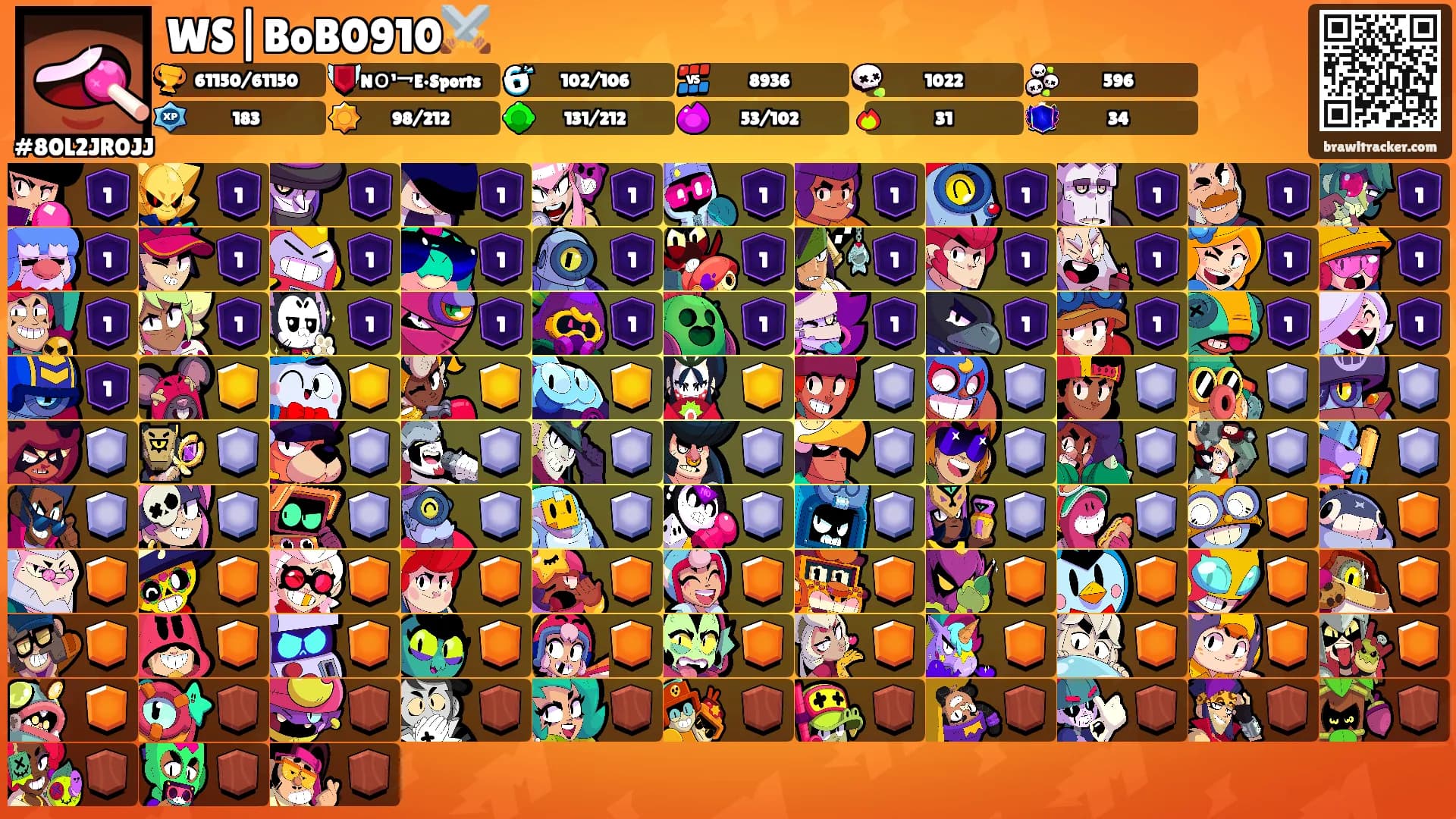 WS|BoB0910⚔️'s Ranks