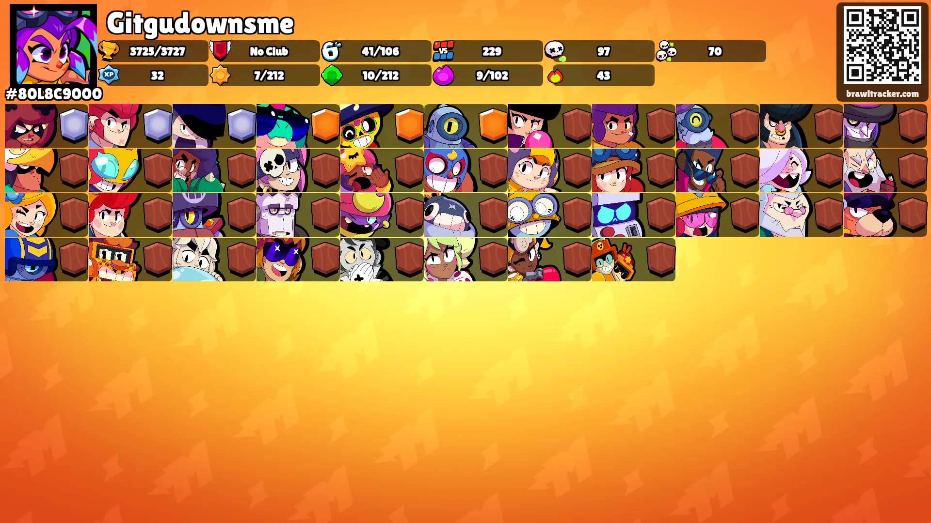 Gitgudownsme's Ranks