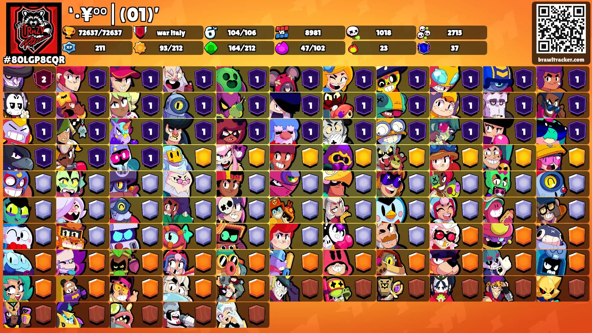 ‘•¥°°|(01)’'s Ranks