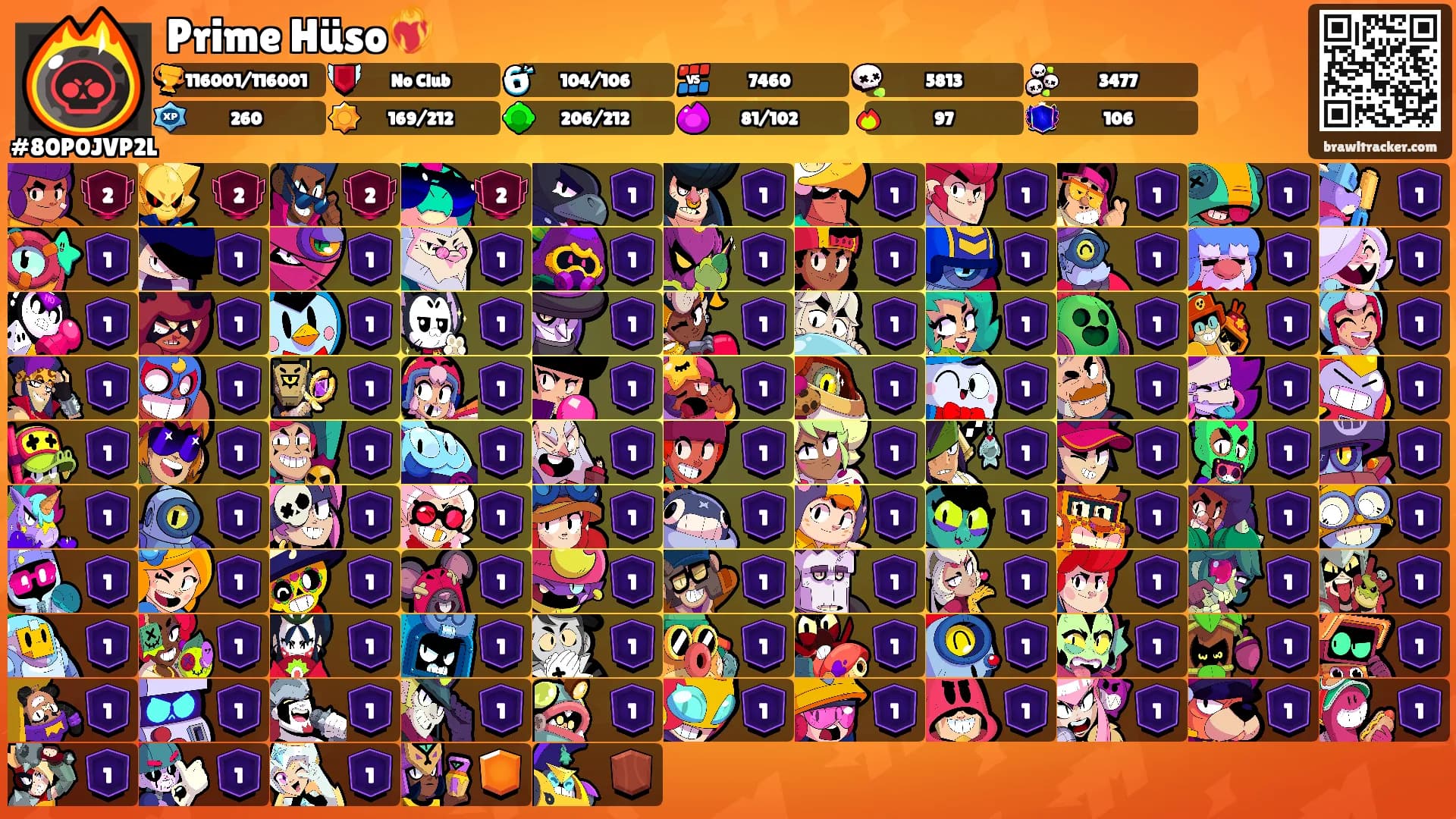 Prime Hüso❤️‍🔥's Ranks