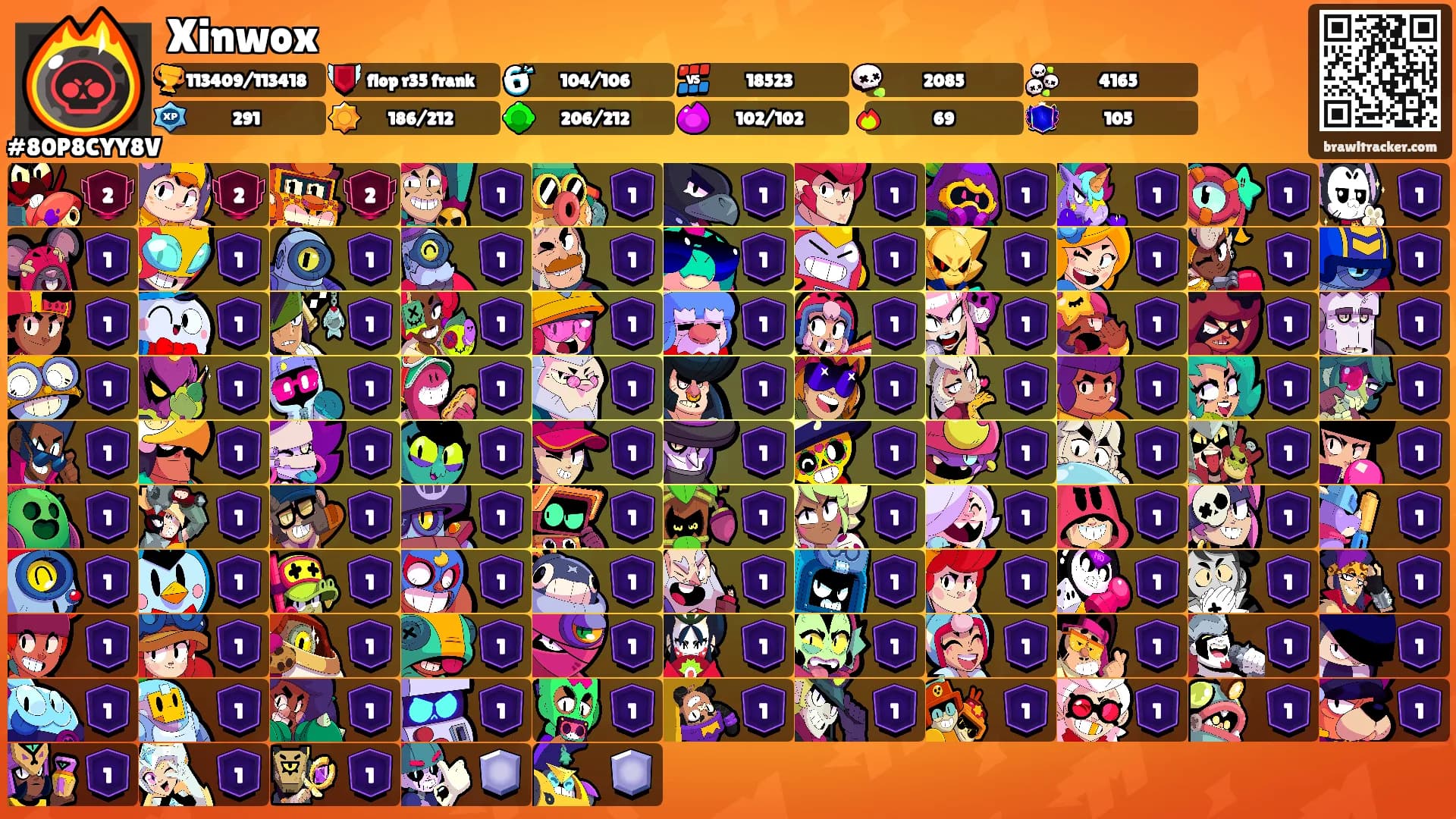 Xinwox's Ranks