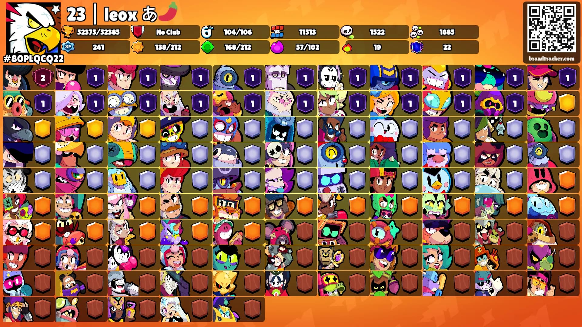 23 | leox あ🌶️'s Ranks