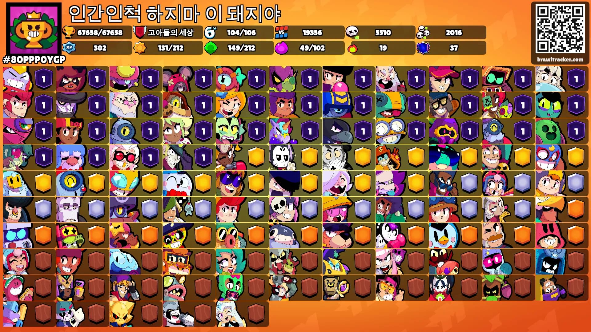 인간인척 하지마 이 돼지야's Ranks