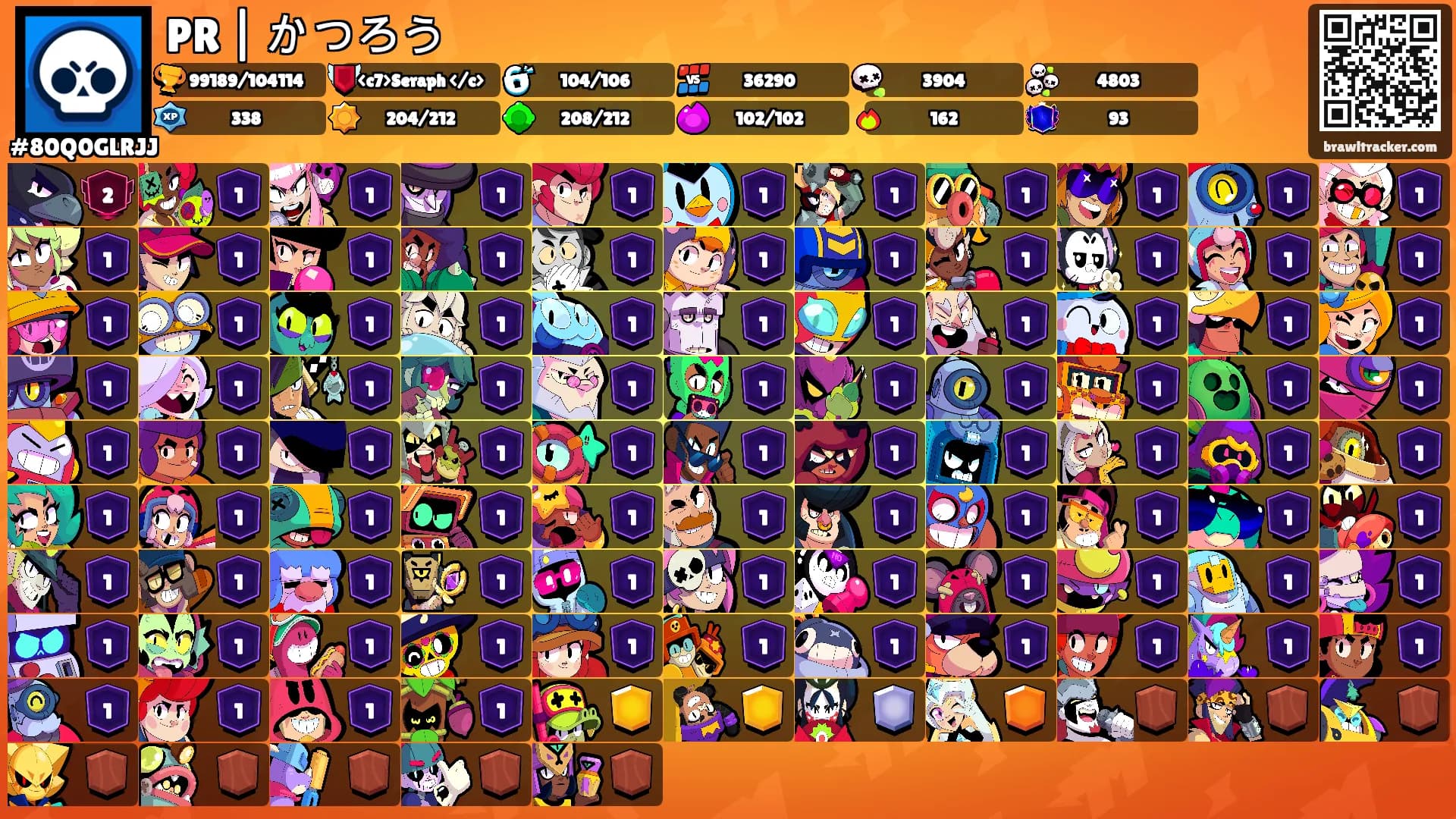 PR | かつろう's Ranks