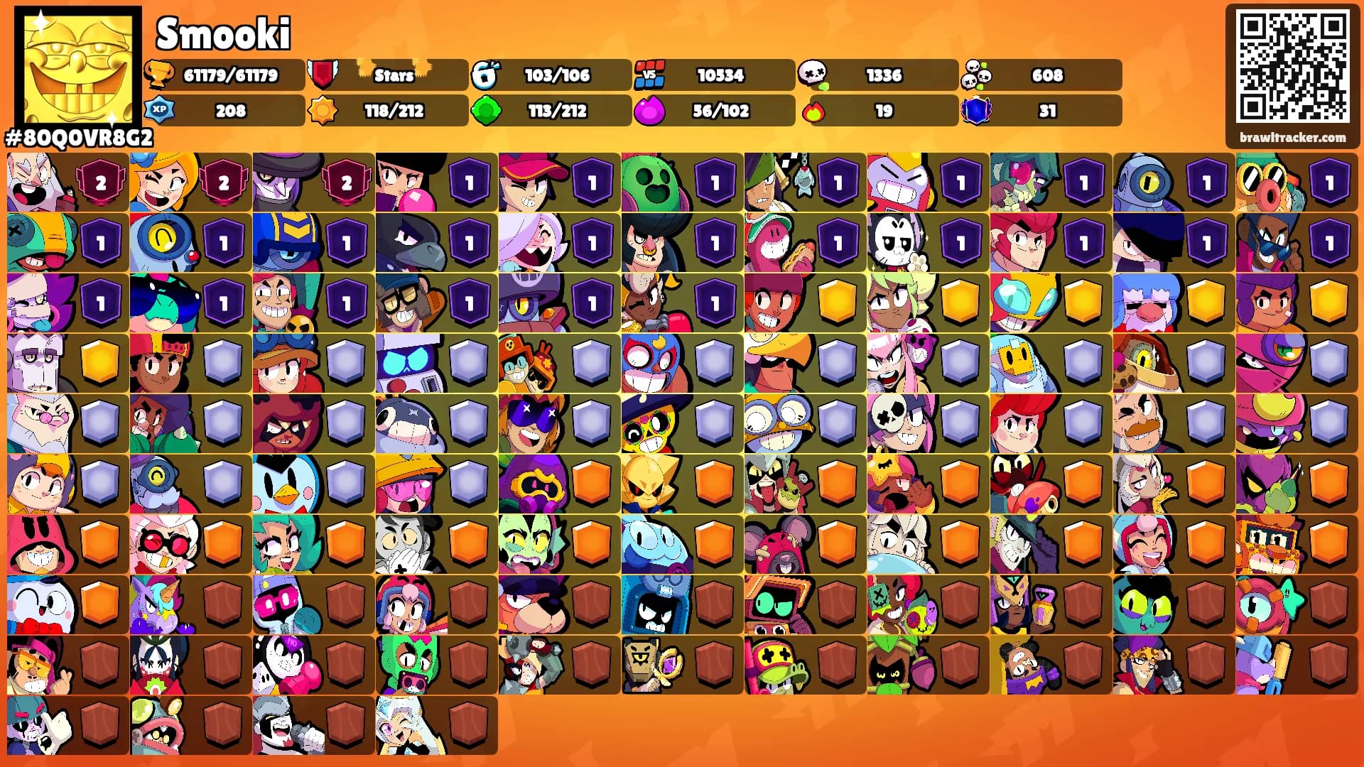 Smooki's Ranks