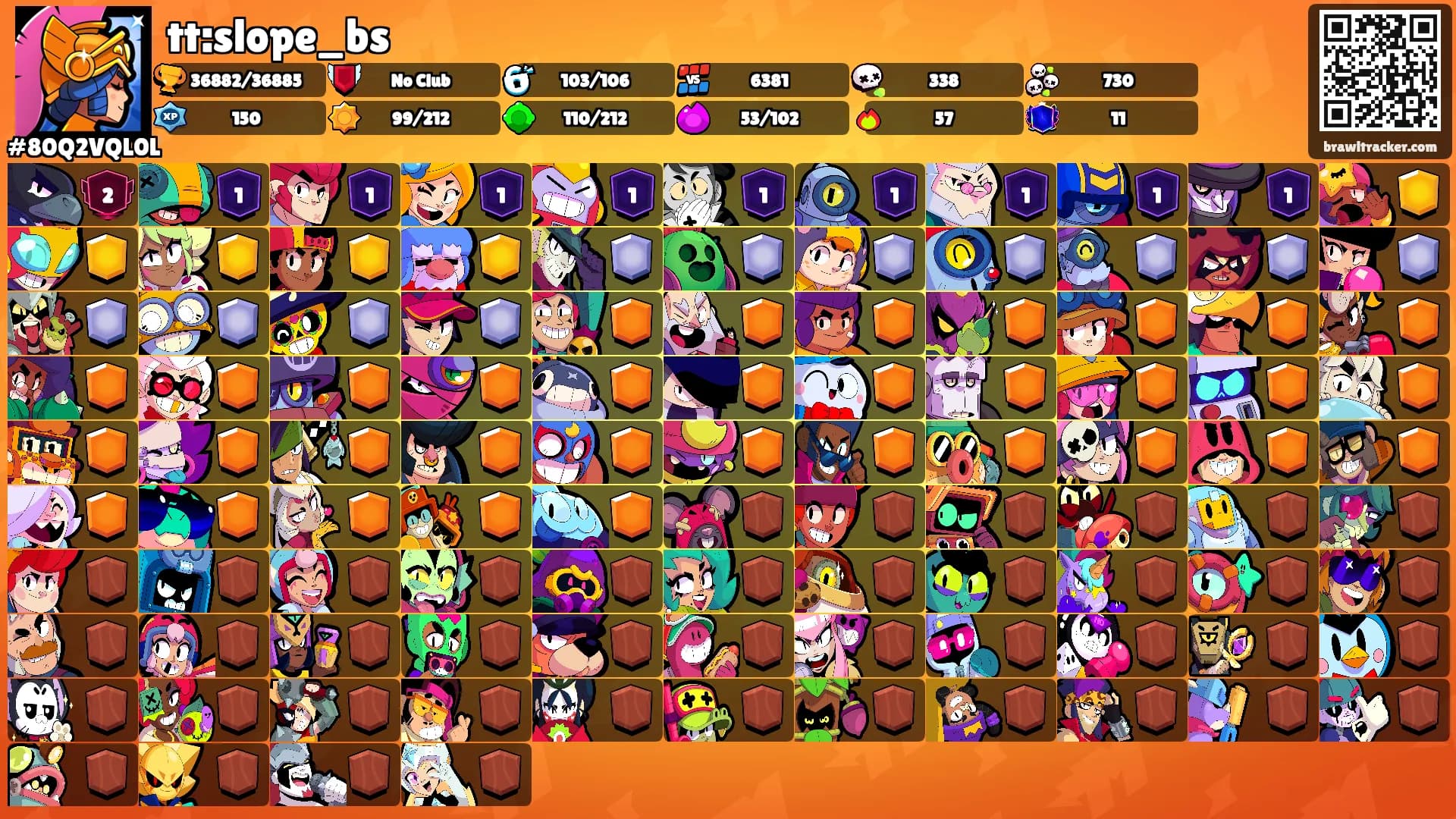 tt:slope_bs's Ranks