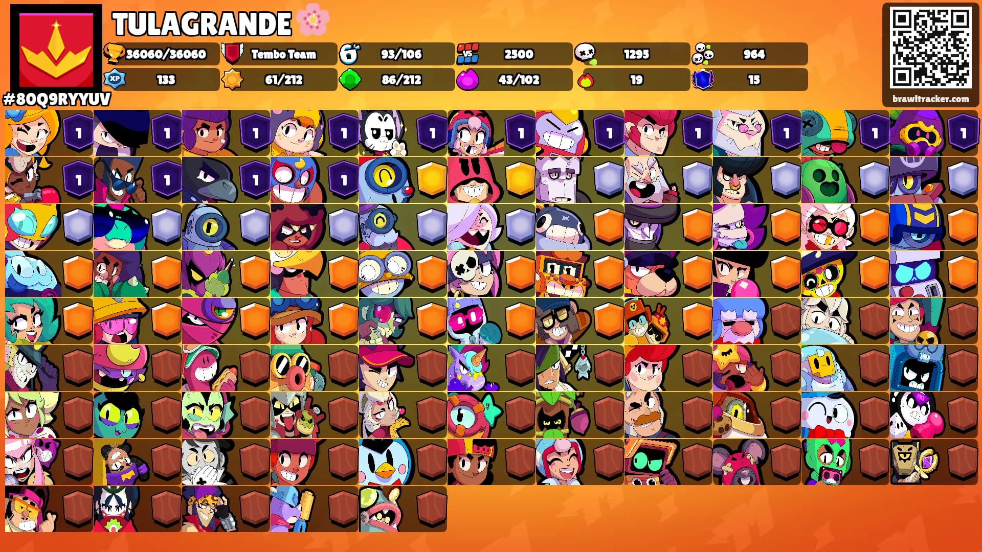 TULAGRANDE 🌸's Ranks