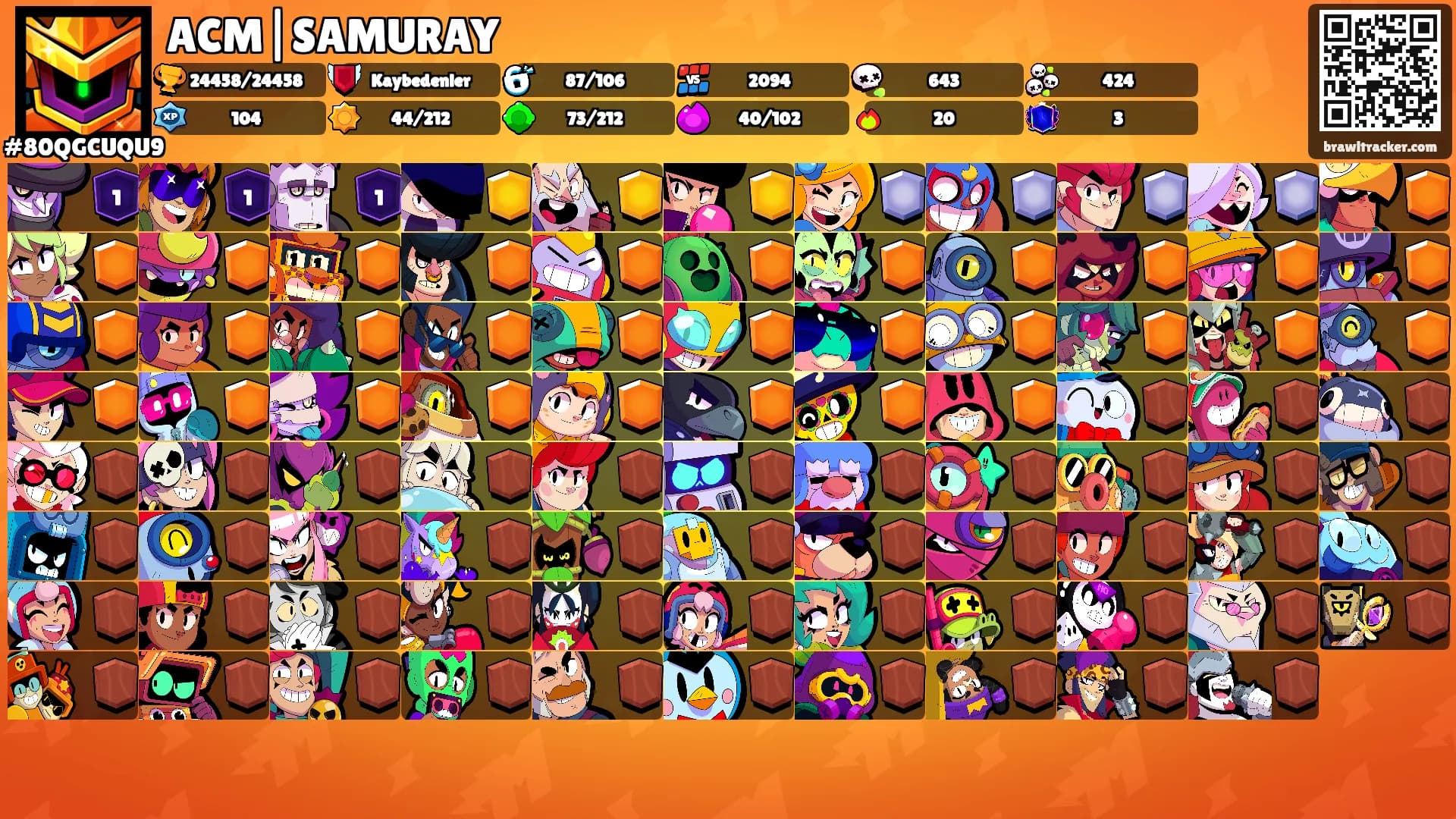 ACM|SAMURAY's Ranks