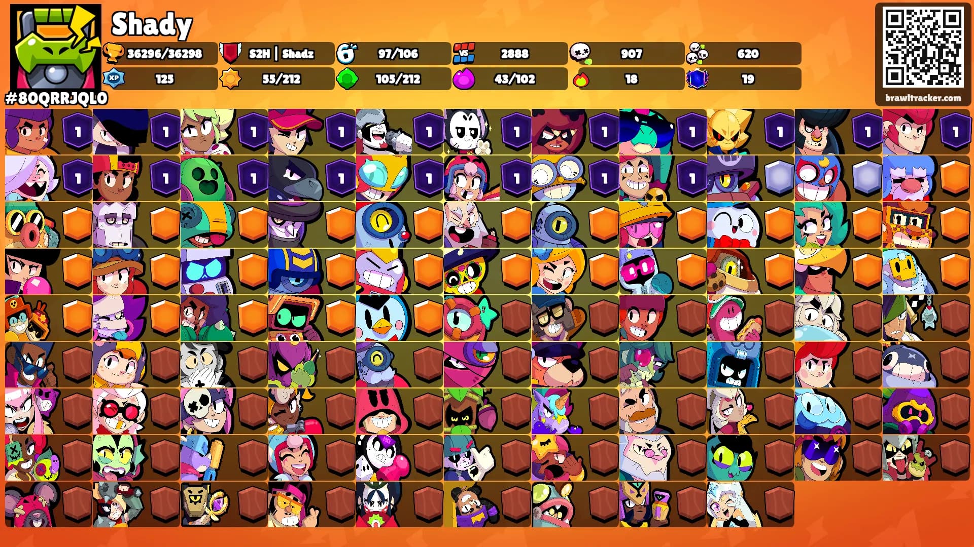 Shady's Ranks