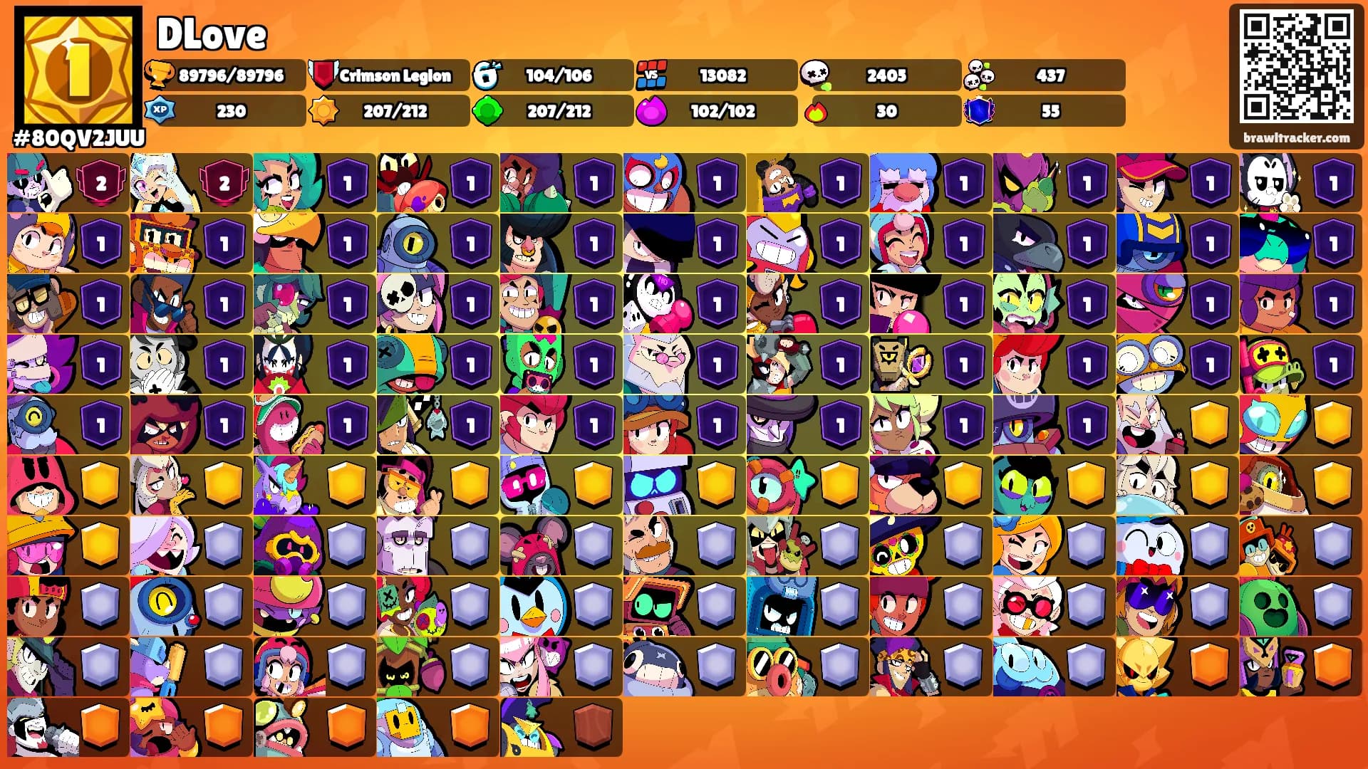 DLove's Ranks