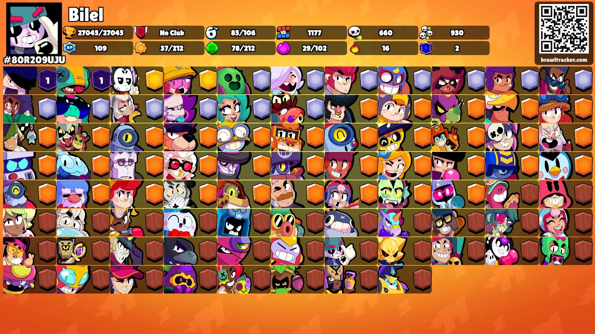 Bilel's Ranks