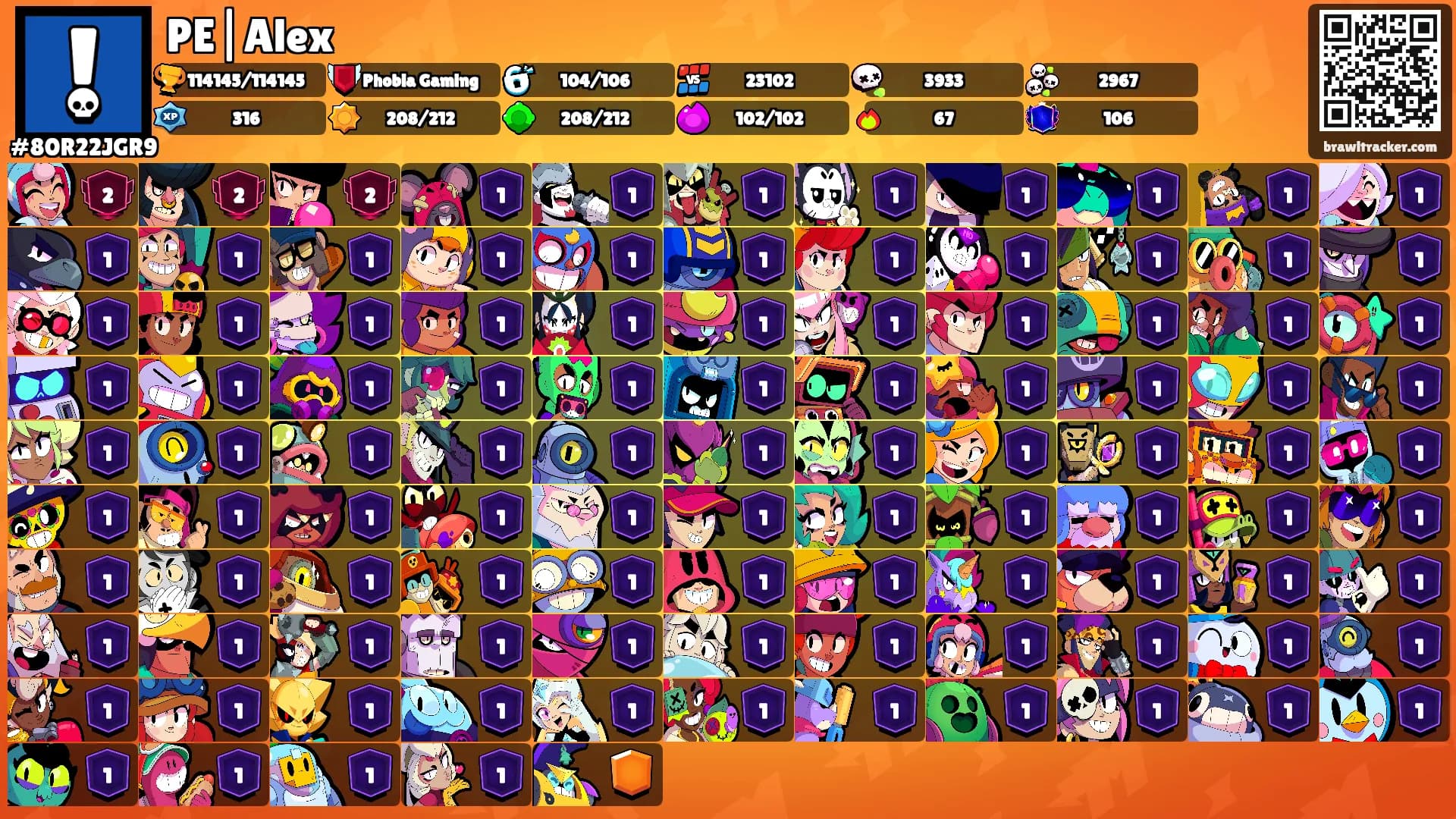PE|Alex's Ranks