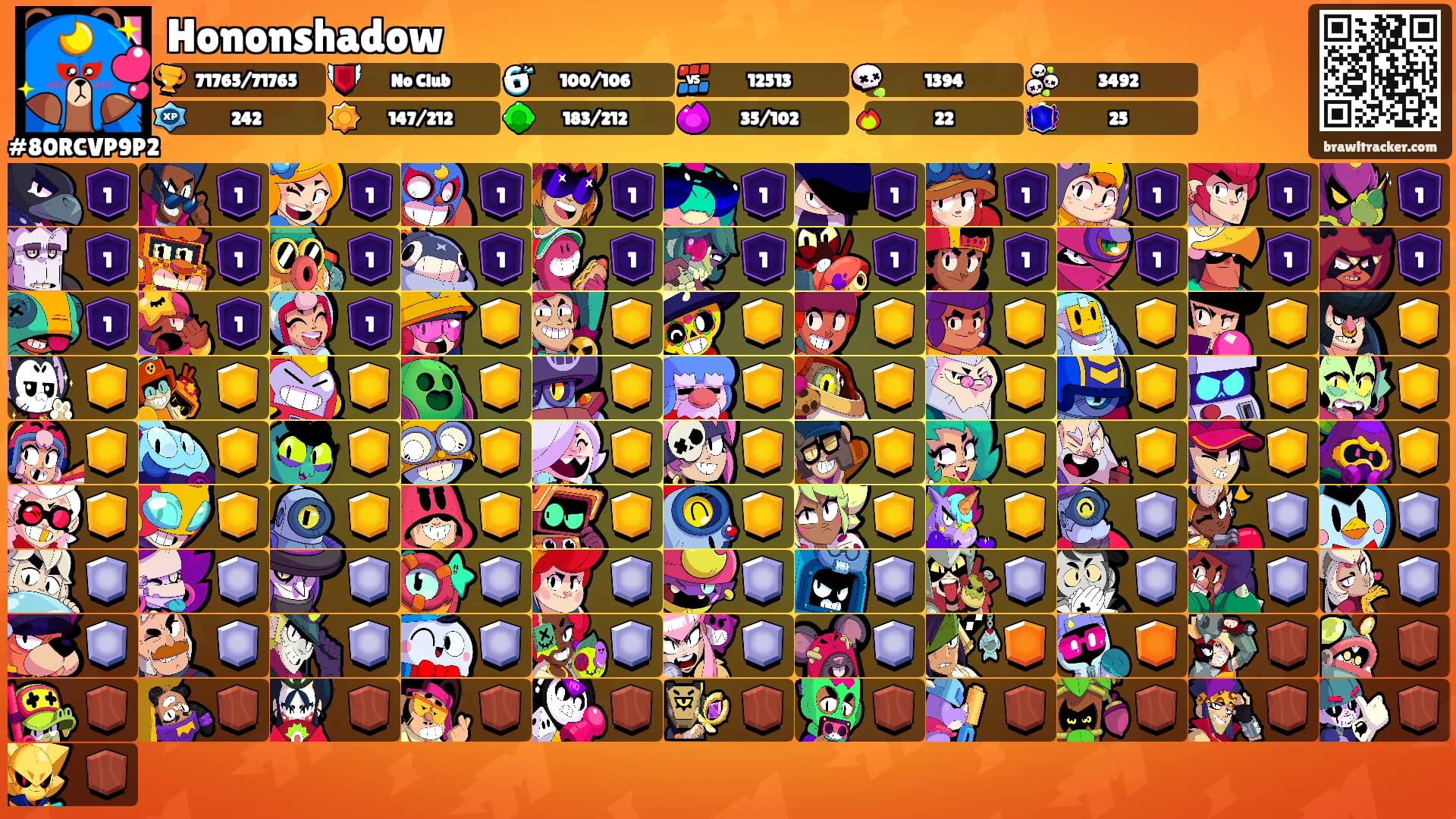 Hononshadow's Ranks
