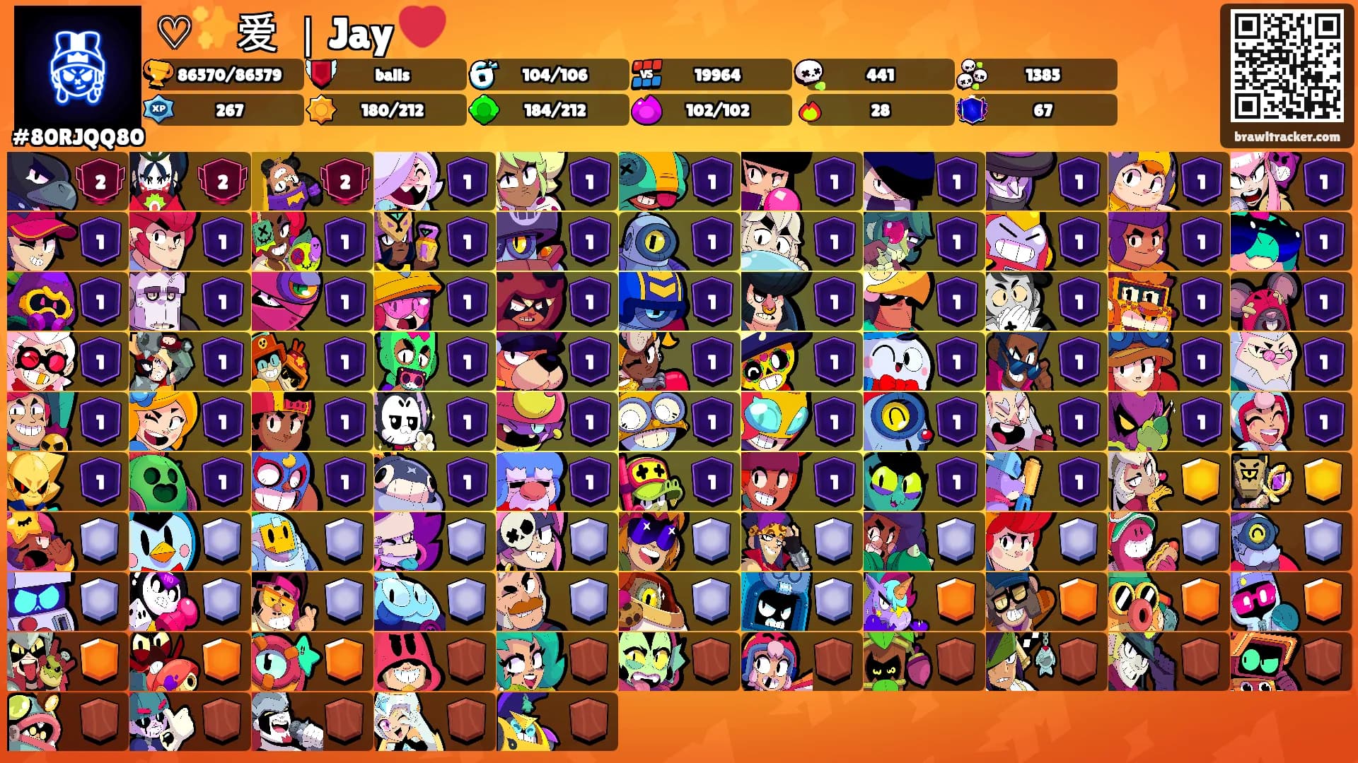 ♡✨爱 ｜Jay ❤️'s Ranks