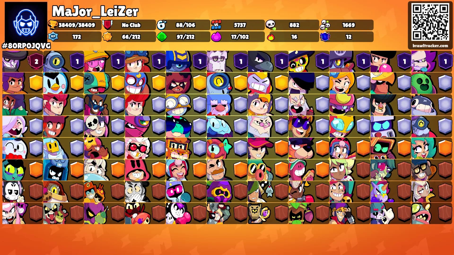 MaJor_LeiZer's Ranks