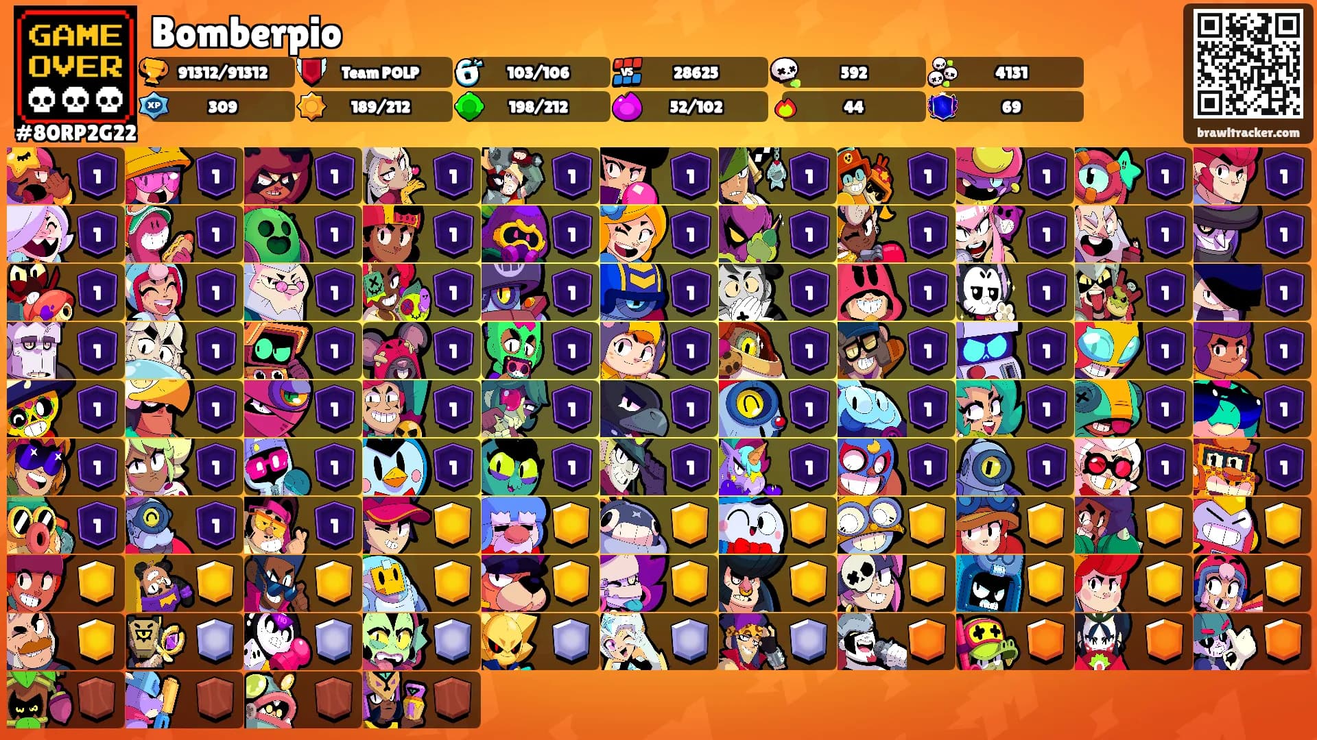 Bomberpio's Ranks