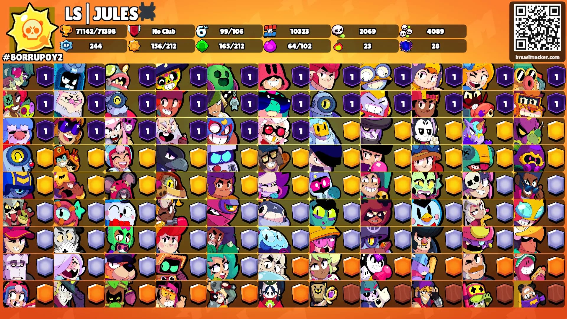 LS|JULES🕷️'s Ranks