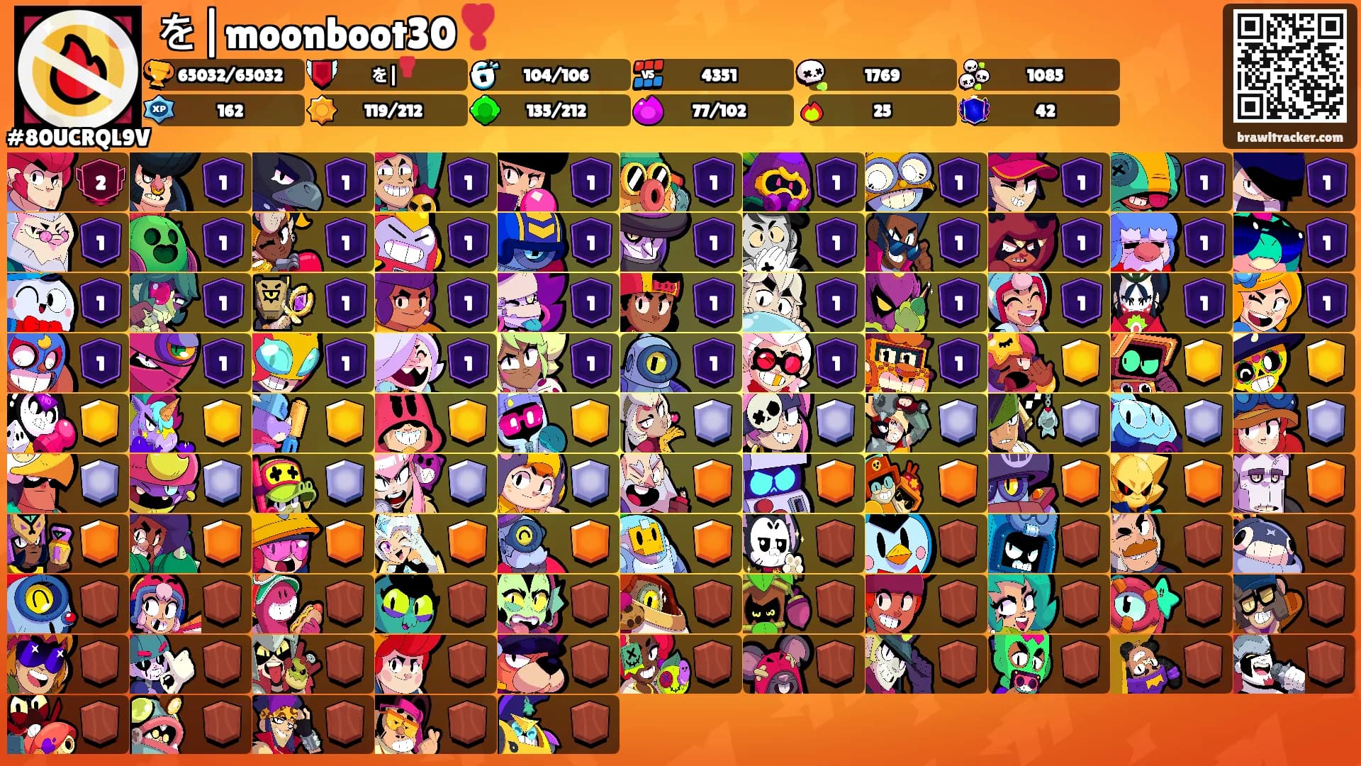 を|moonboot30❣️'s Ranks