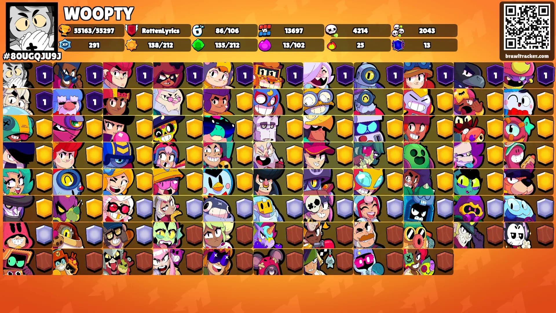 WOOPTY's Ranks