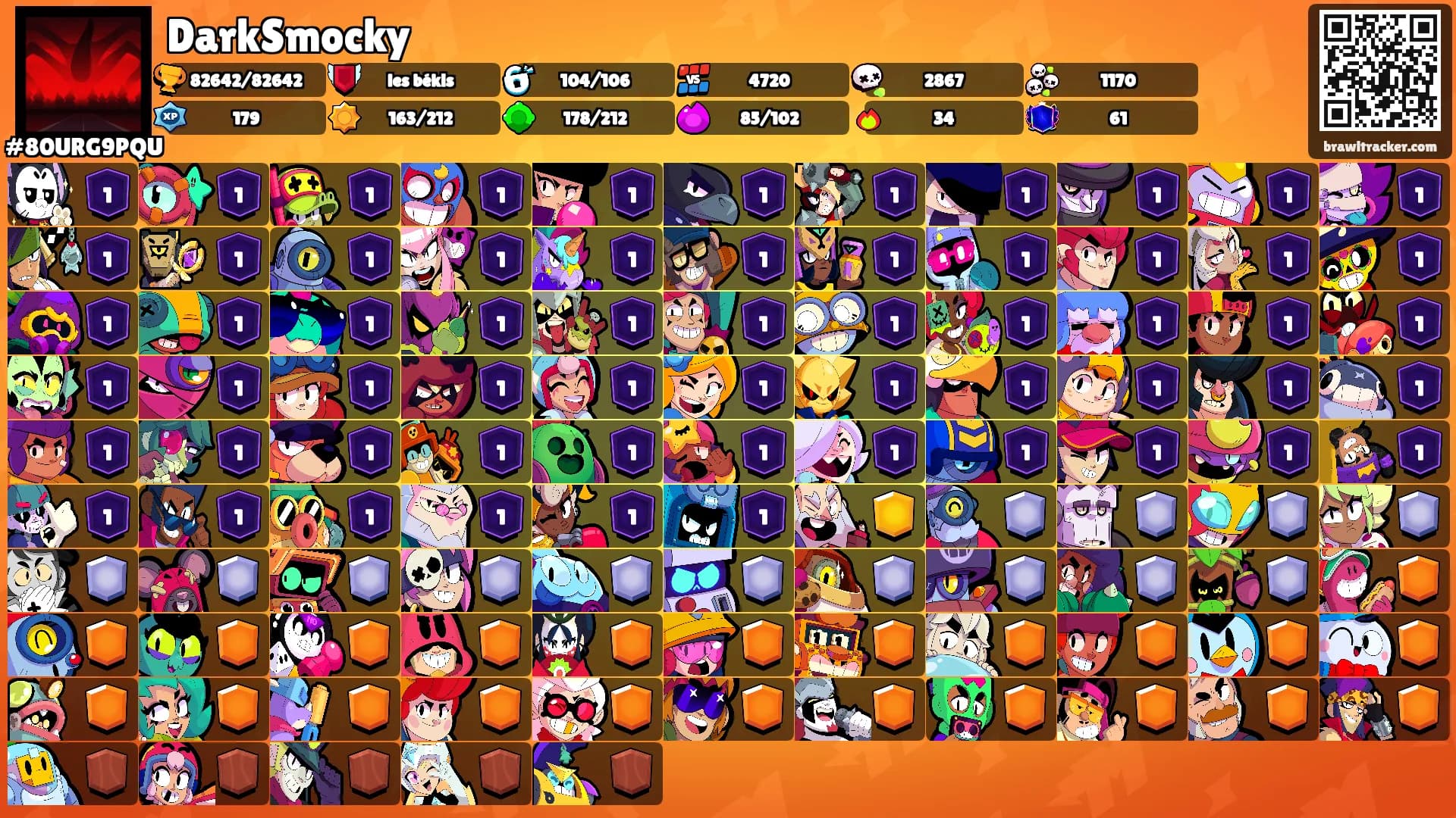 DarkSmocky's Ranks